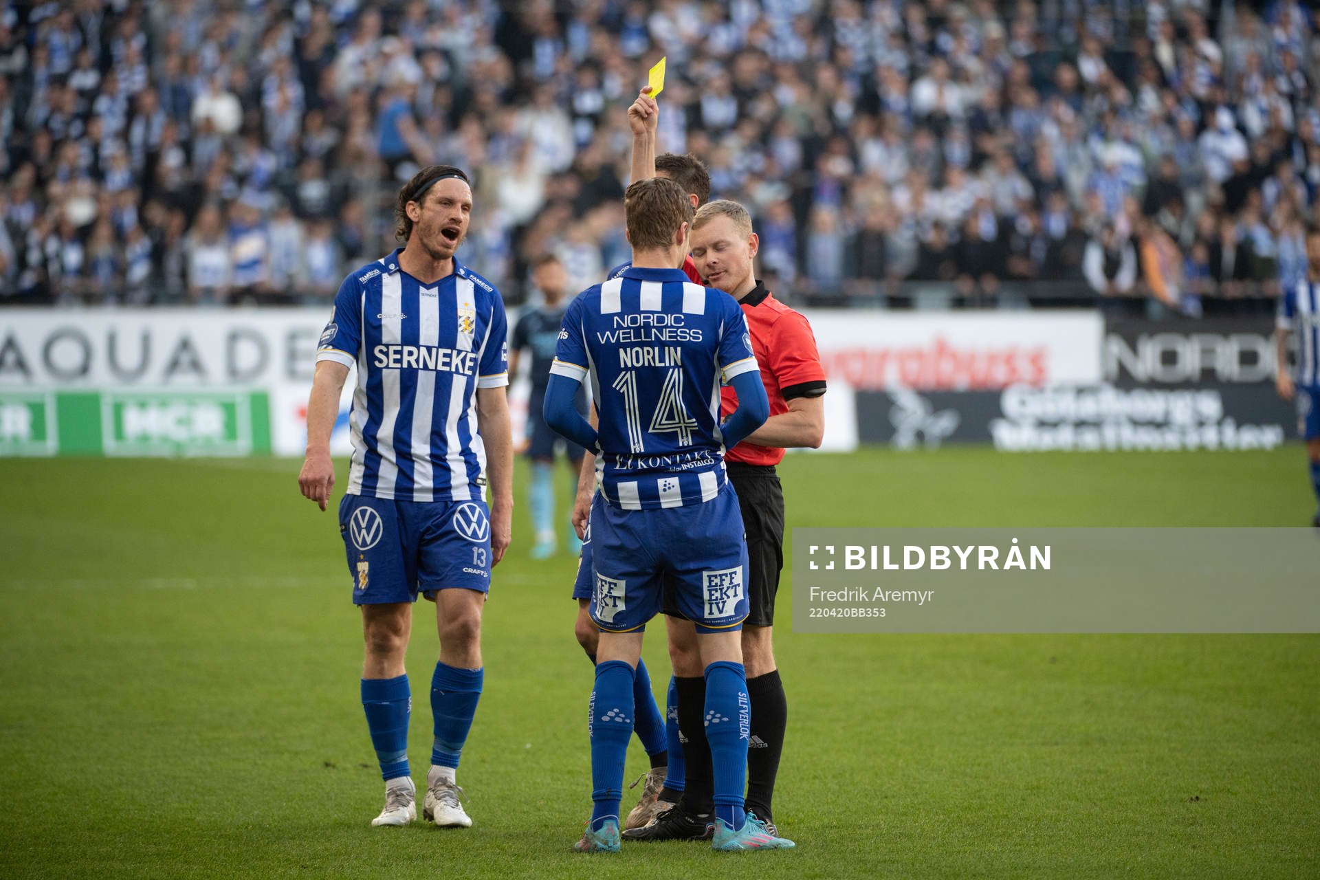 IFK Göteborgs Gustaf Norlin varnas