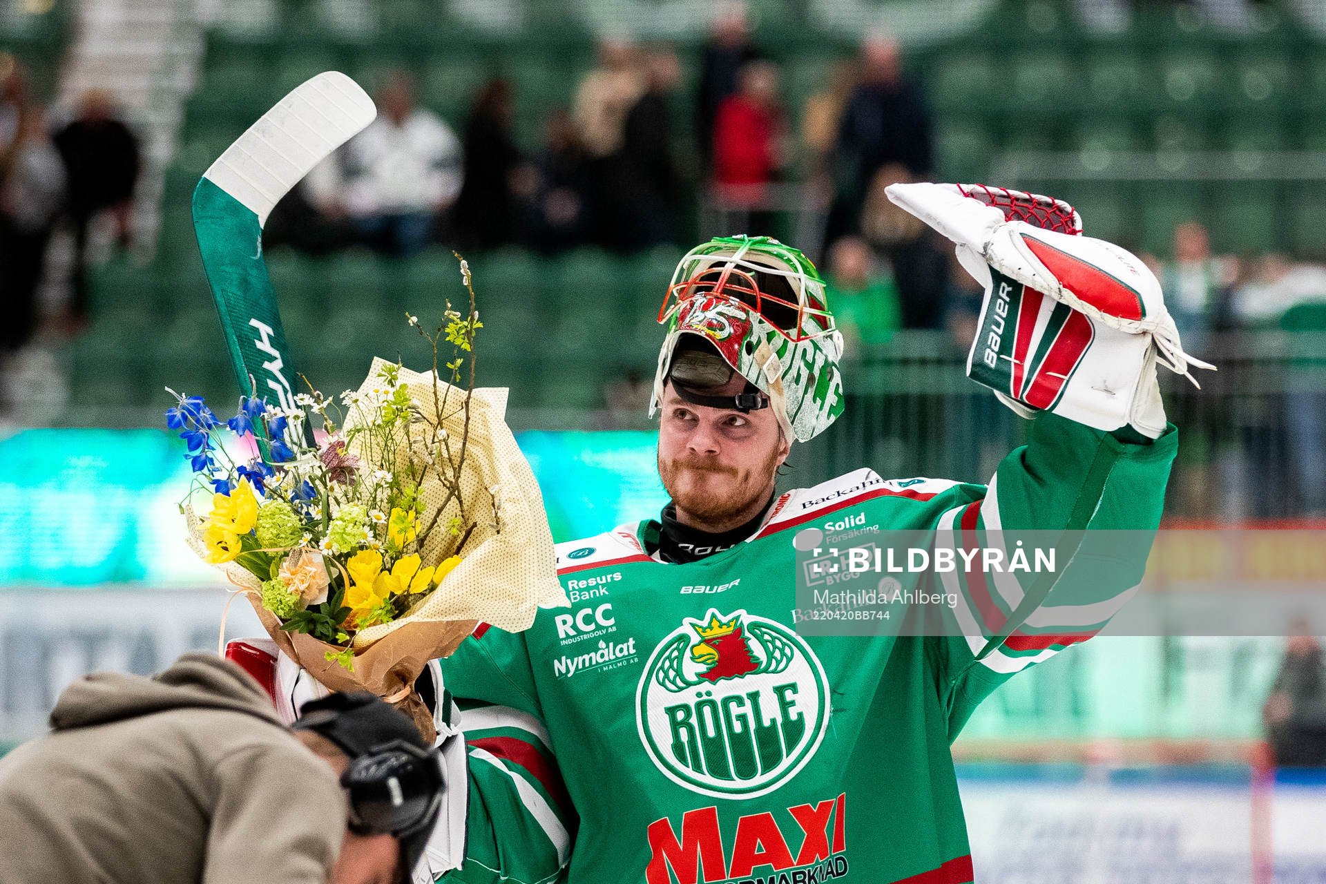 Rögles målvakt Christoffer Rifalk