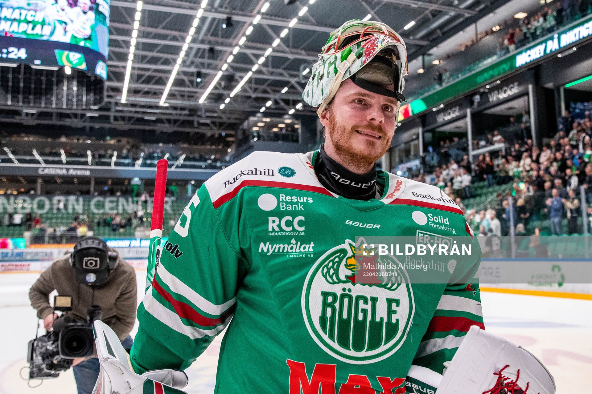 Rögles målvakt Christoffer Rifalk