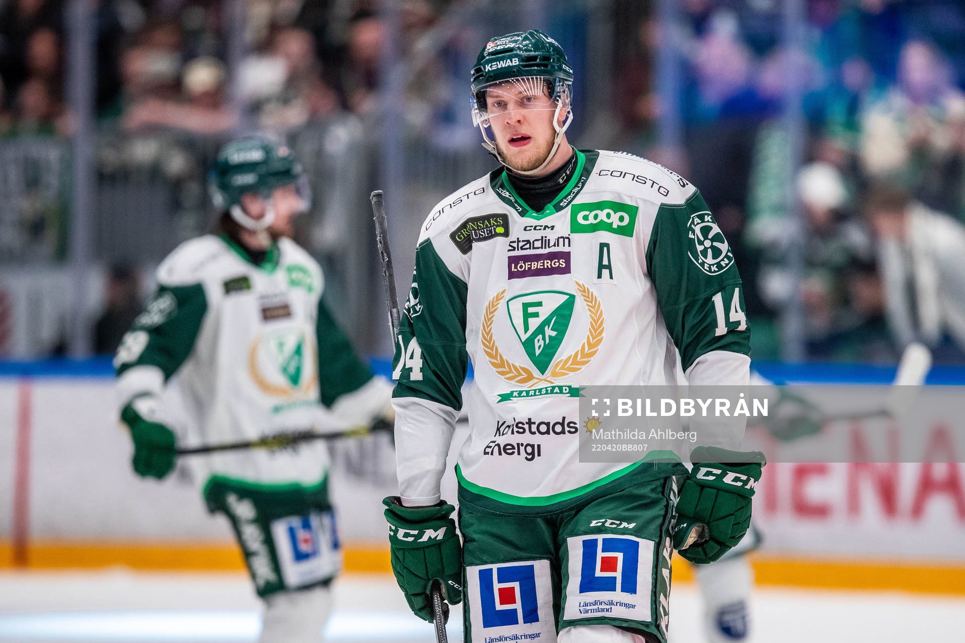 Färjestads Victor Ejdsell deppar