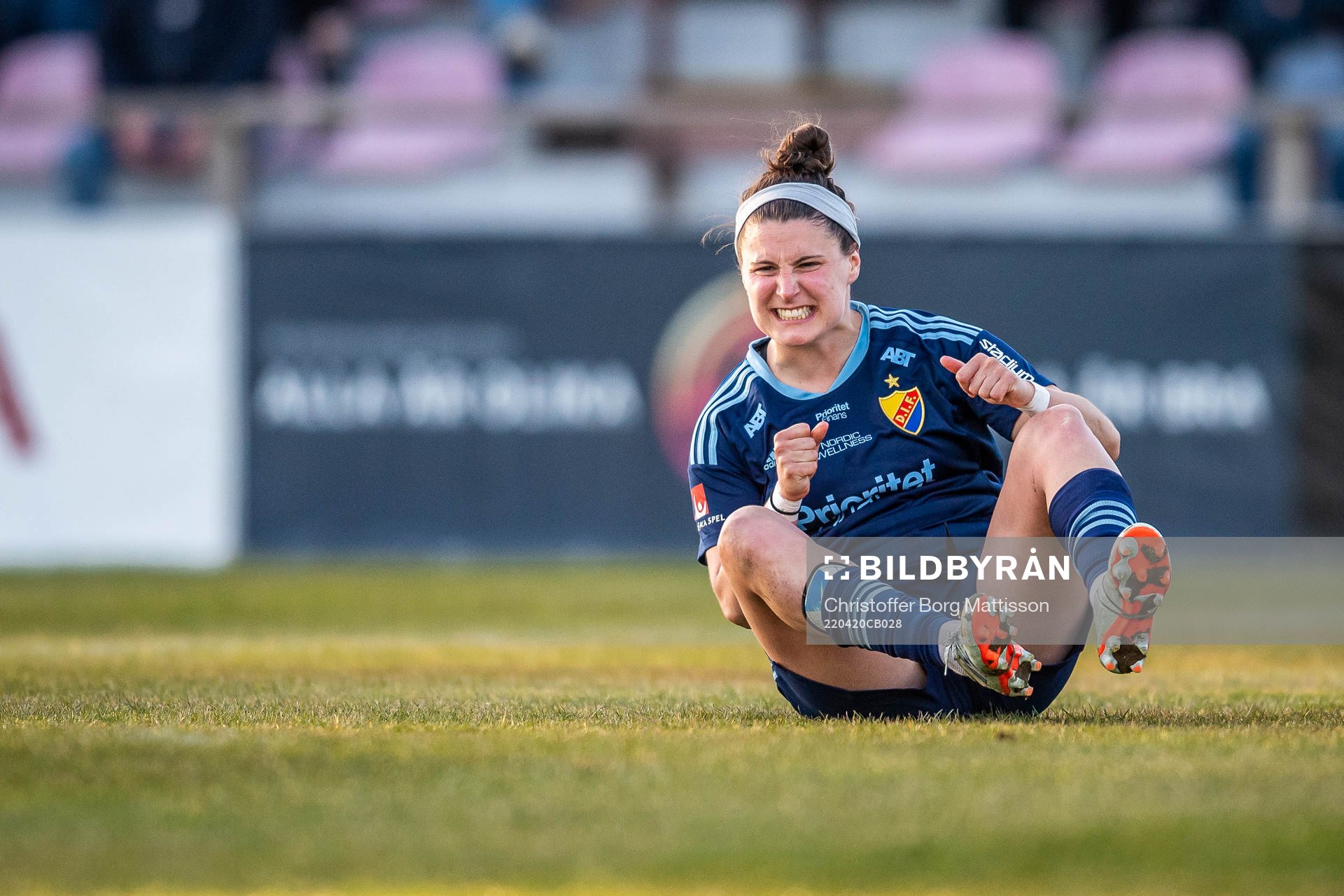 Djurgårdens Hayley Dowd deppar