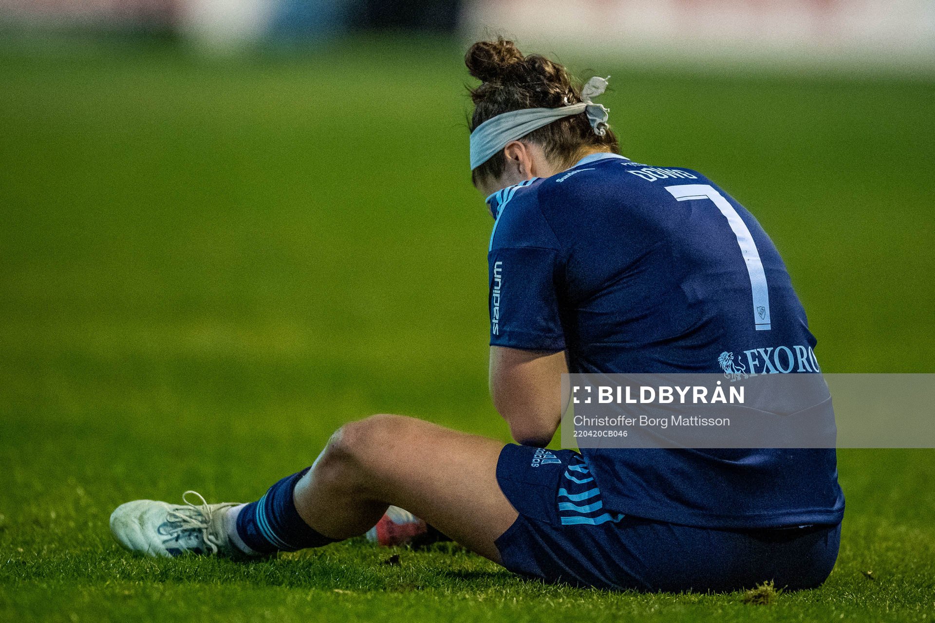 Djurgårdens Hayley Dowd deppar