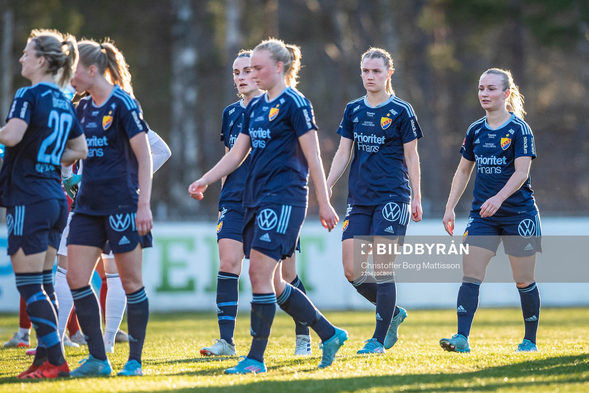 Djurgårdens spelare deppar