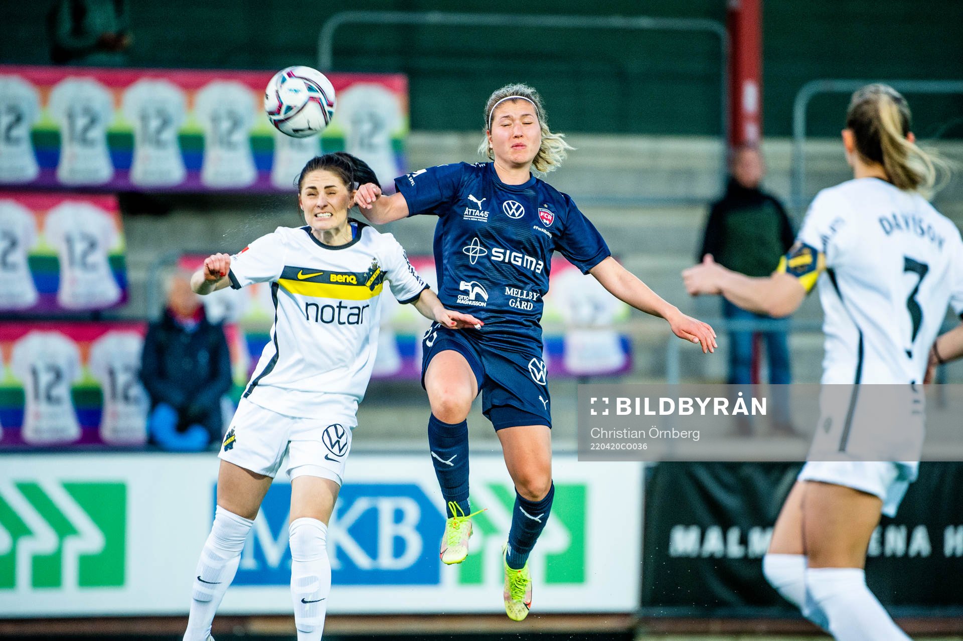 s Linda Hallin mot Rosengårds Loreta Kullashi