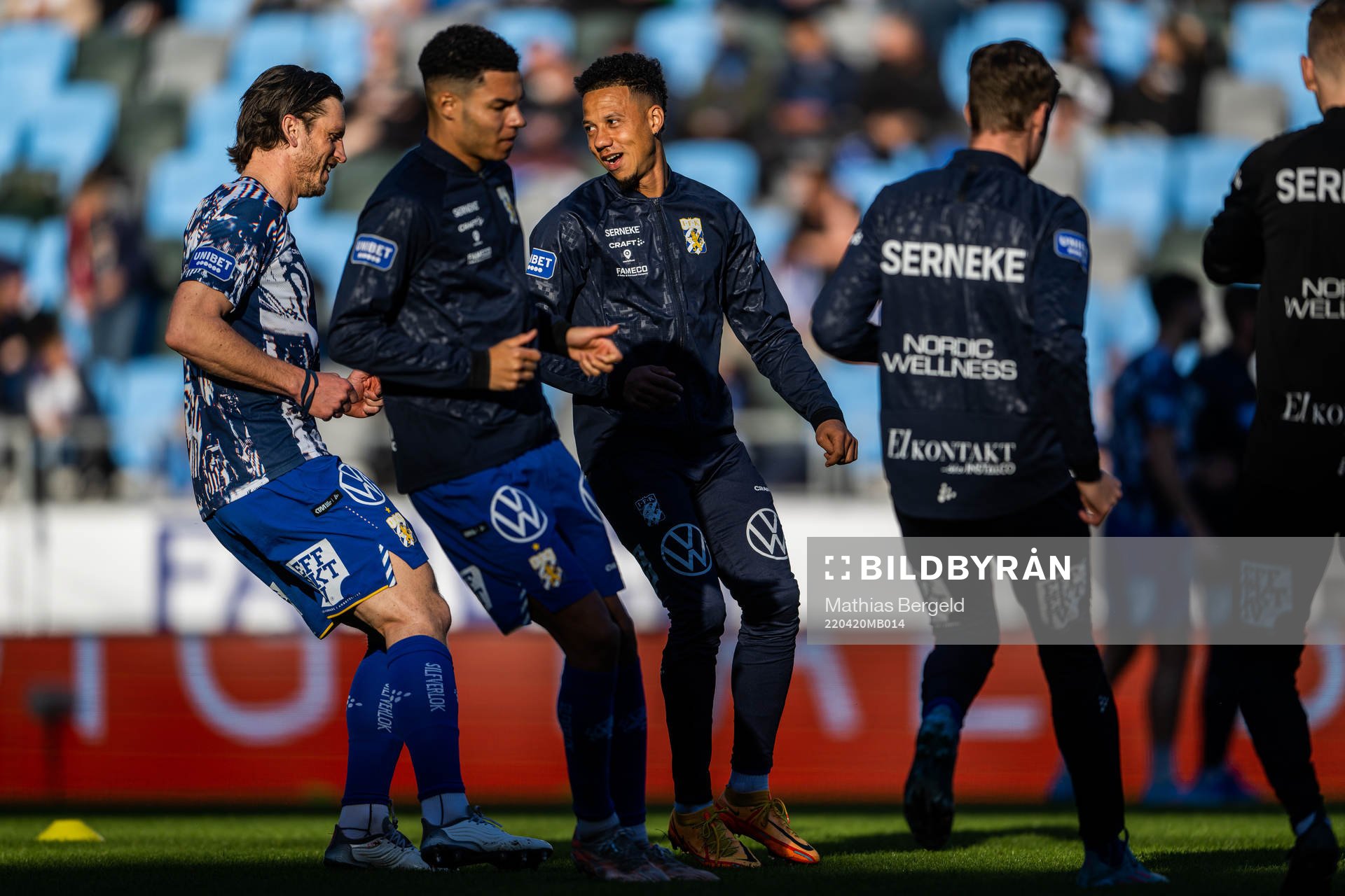 IFK Göteborgs Gustav Svensson och Tobias Sana