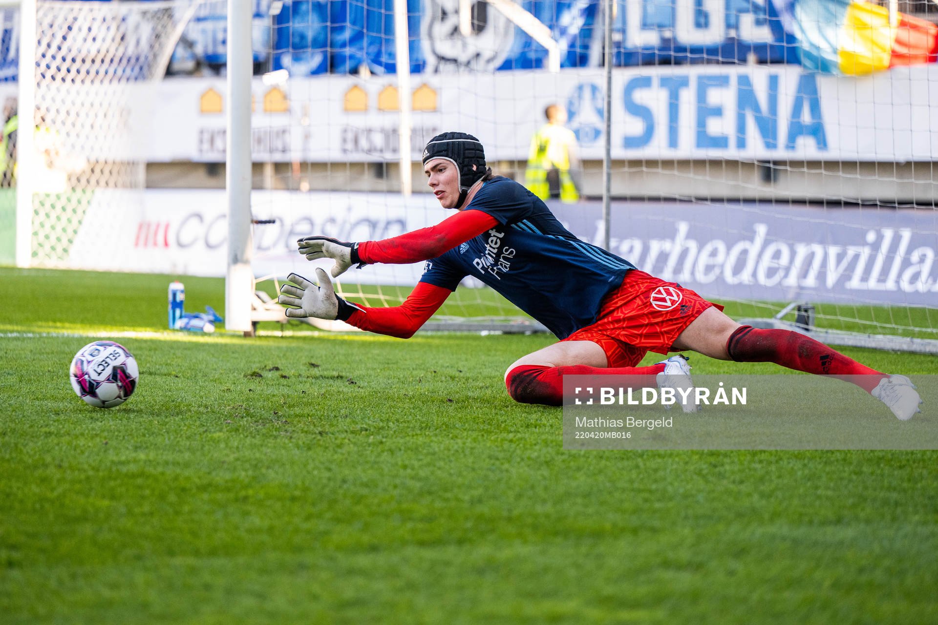 Djurgårdens målvakt Jacob Widell Zetterström