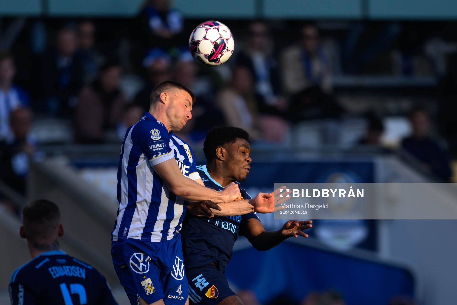 IFK Göteborgs Carl Johansson och Djurgårdens Joel Asoro