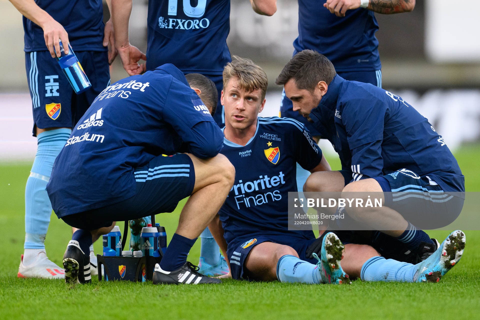 Djurgårdens Rasmus Schüller får vård