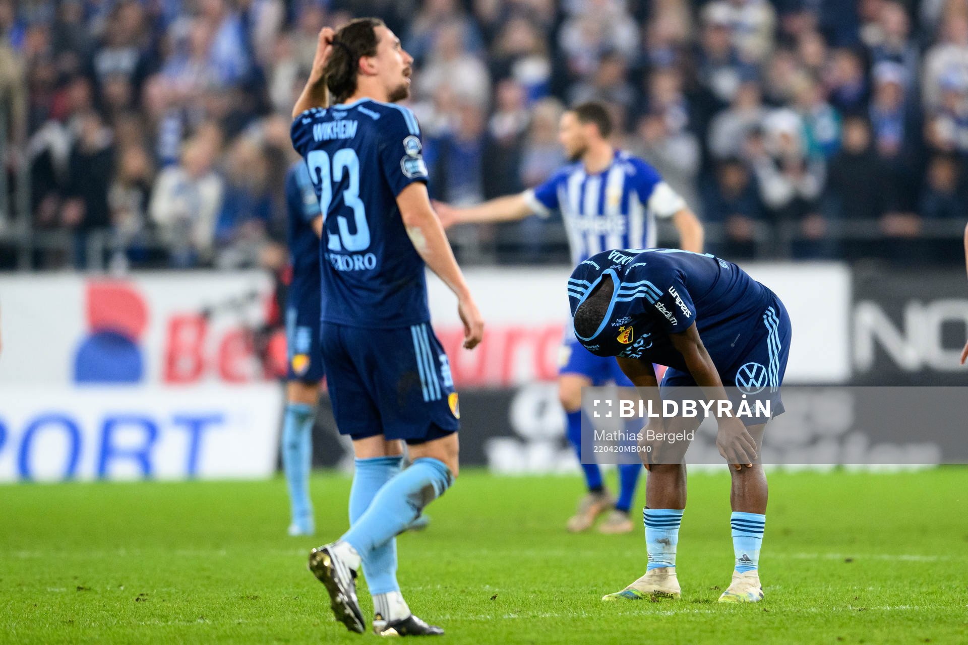 Djurgårdens Emmanuel Banda deppar