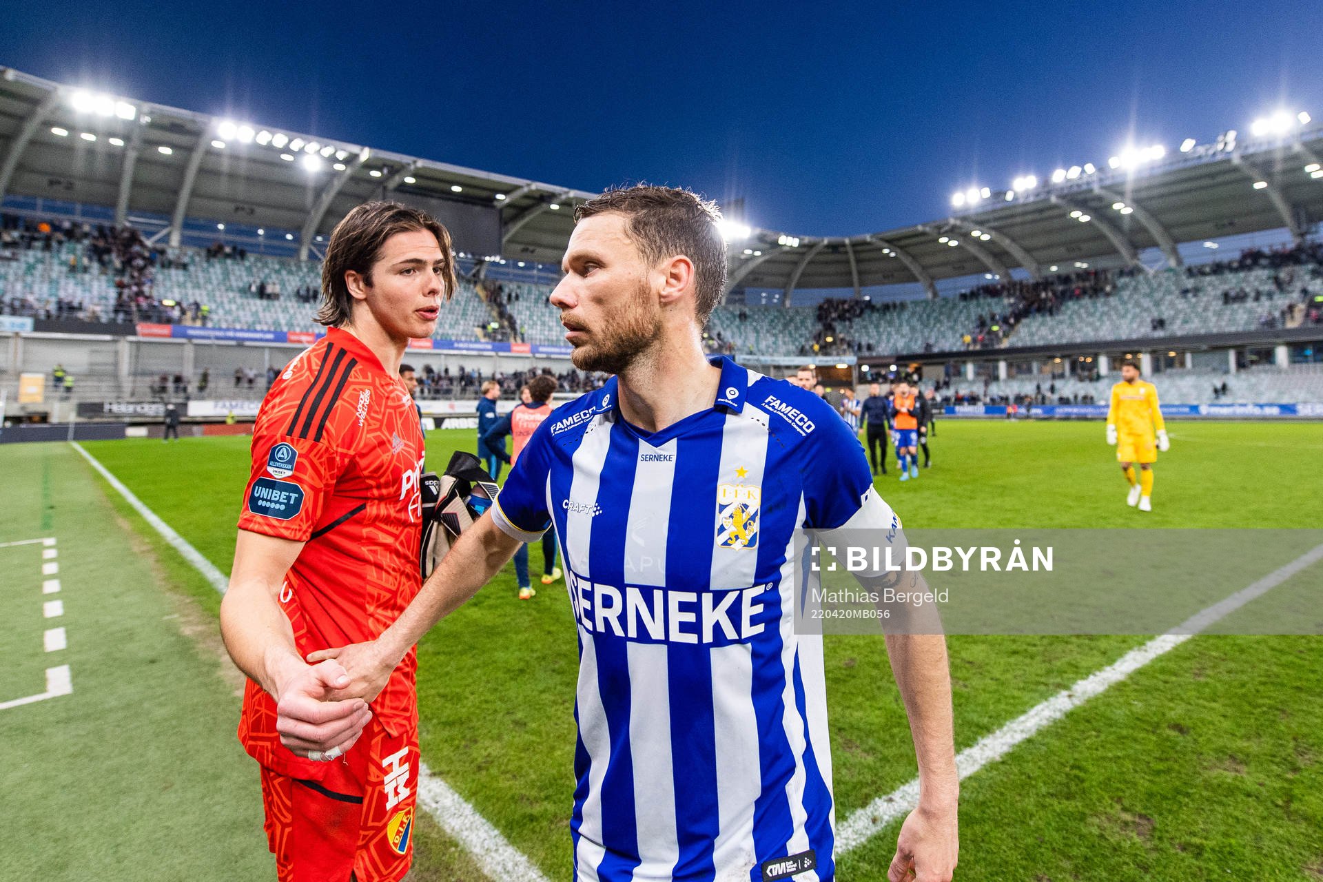 Djurgårdens målvakt Jacob Widell Zetterström och IFK