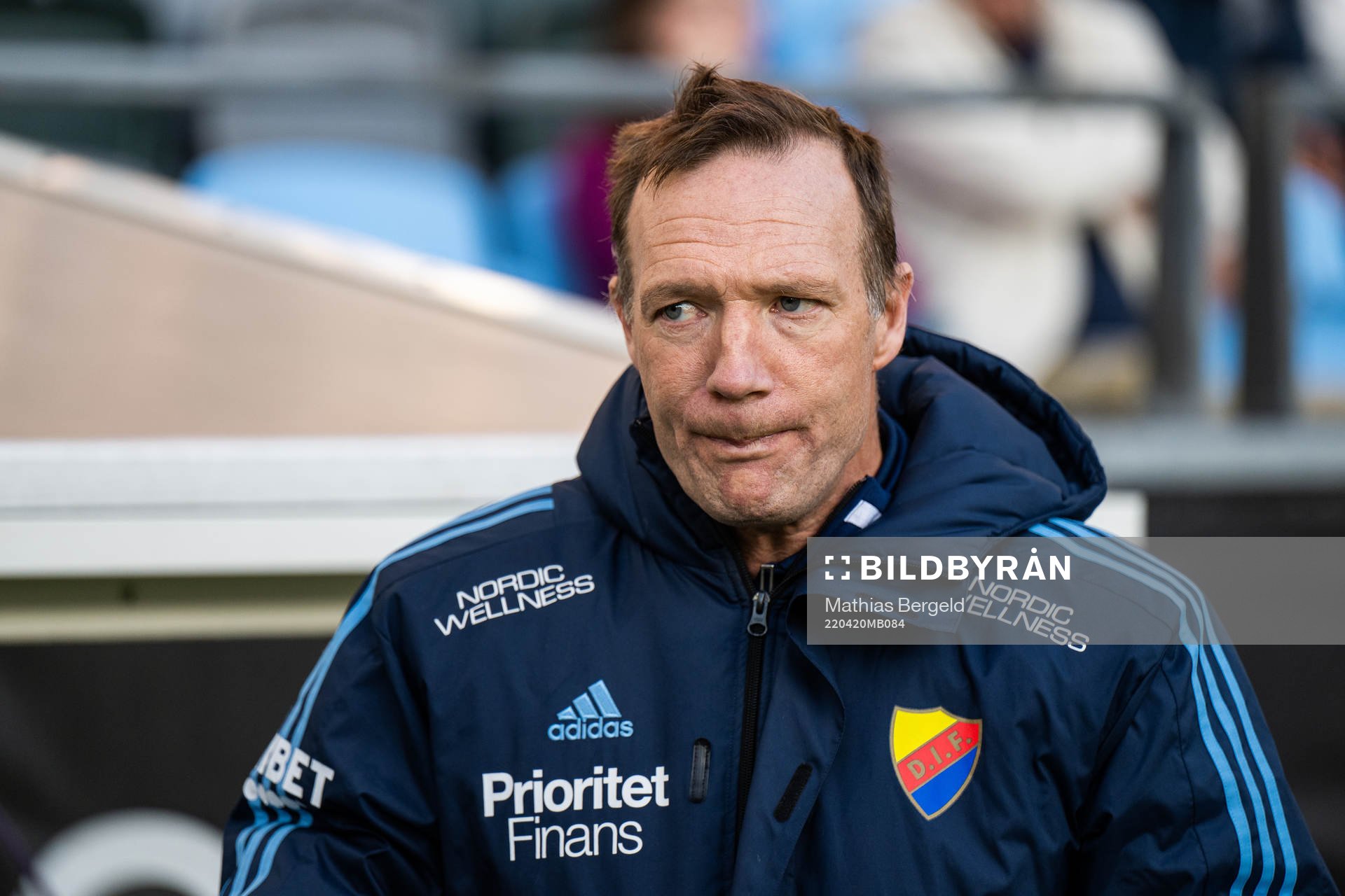 Djurgårdens tränare Kim Bergstrand