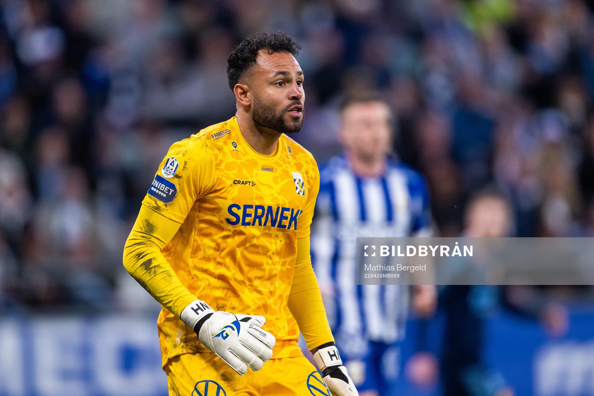 IFK Göteborgs målvakt Warner Hahn