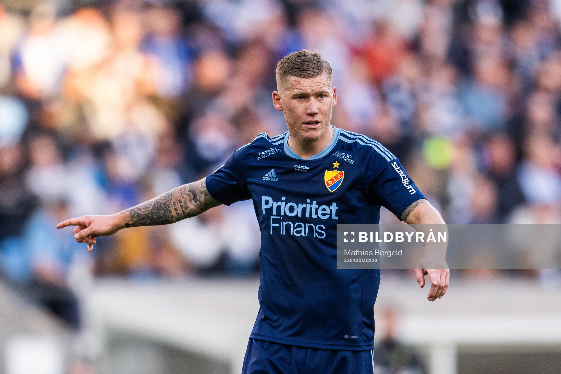 Djurgårdens Victor Edvardsen