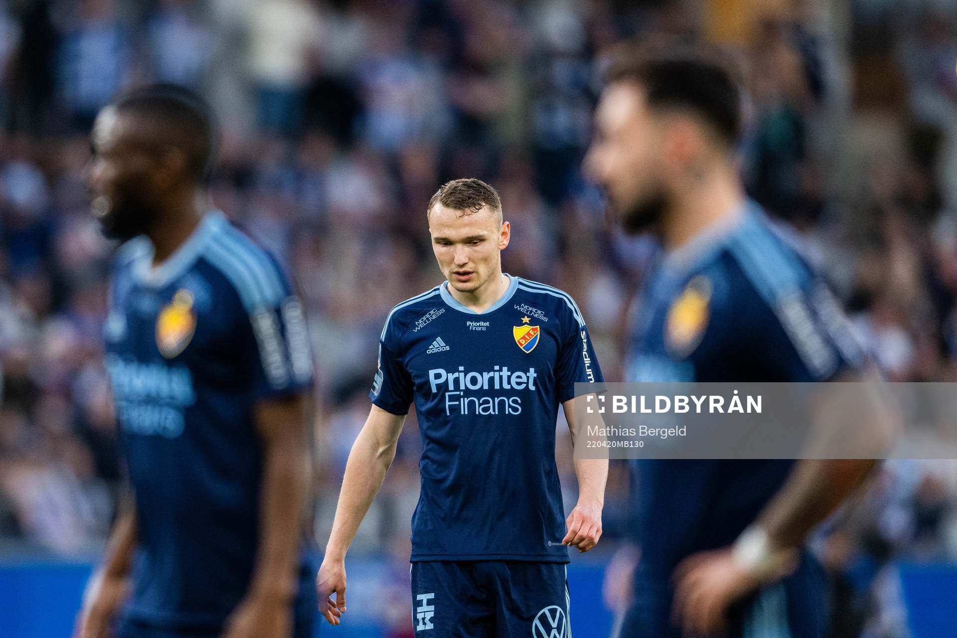 Djurgårdens Piotr Johansson deppar