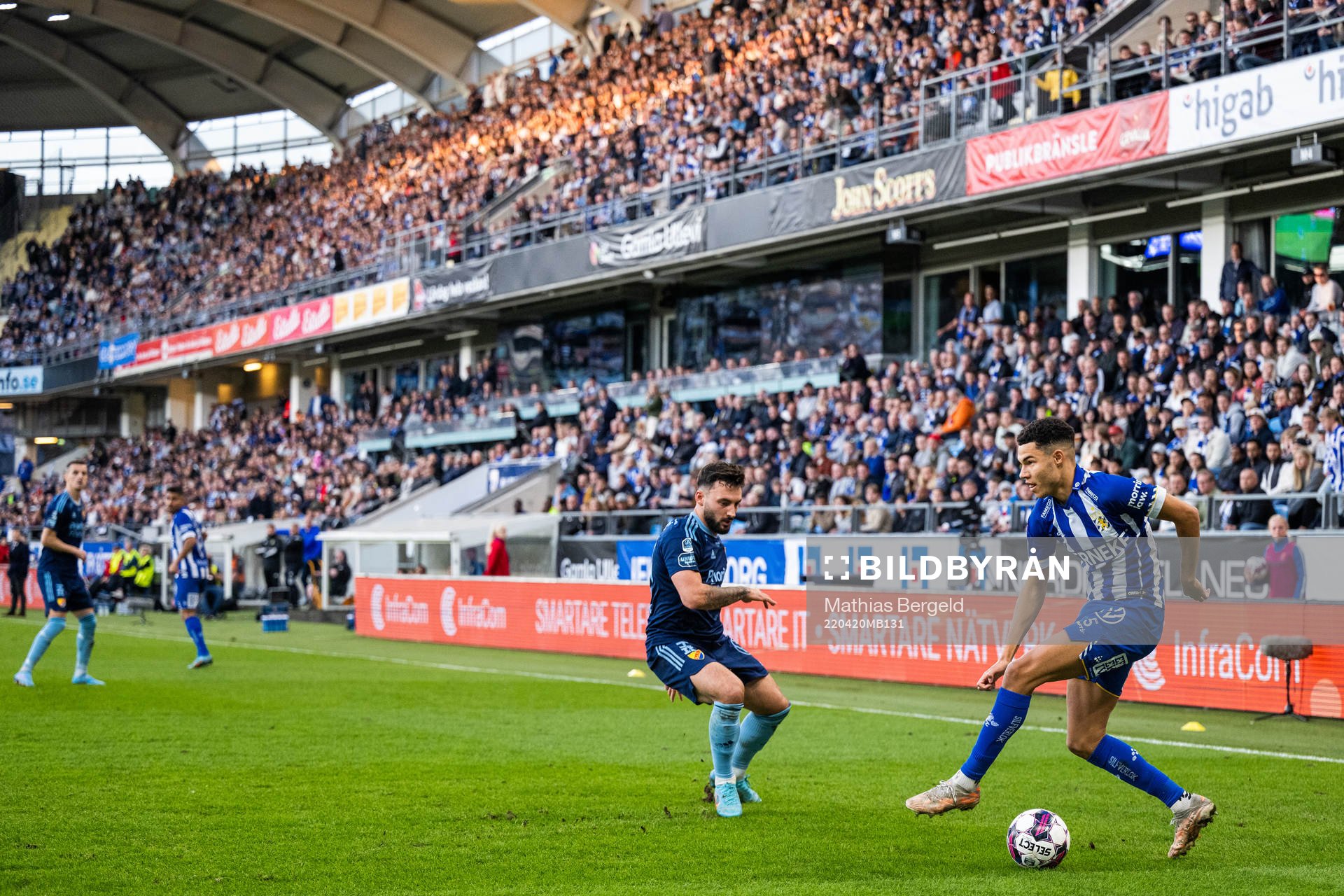 Djurgårdens Sead Haksabanovic och IFK Göteborgs Alexander