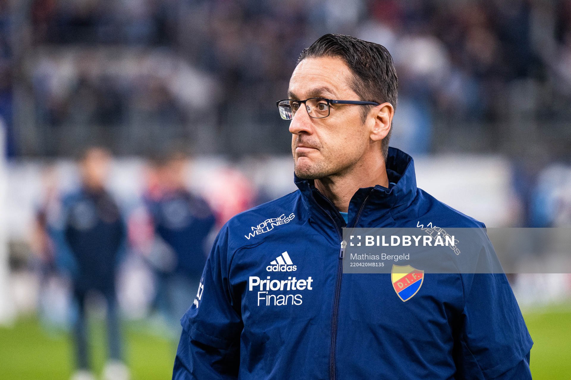 Djurgårdens målvaktstränare Nikos Gkoulios