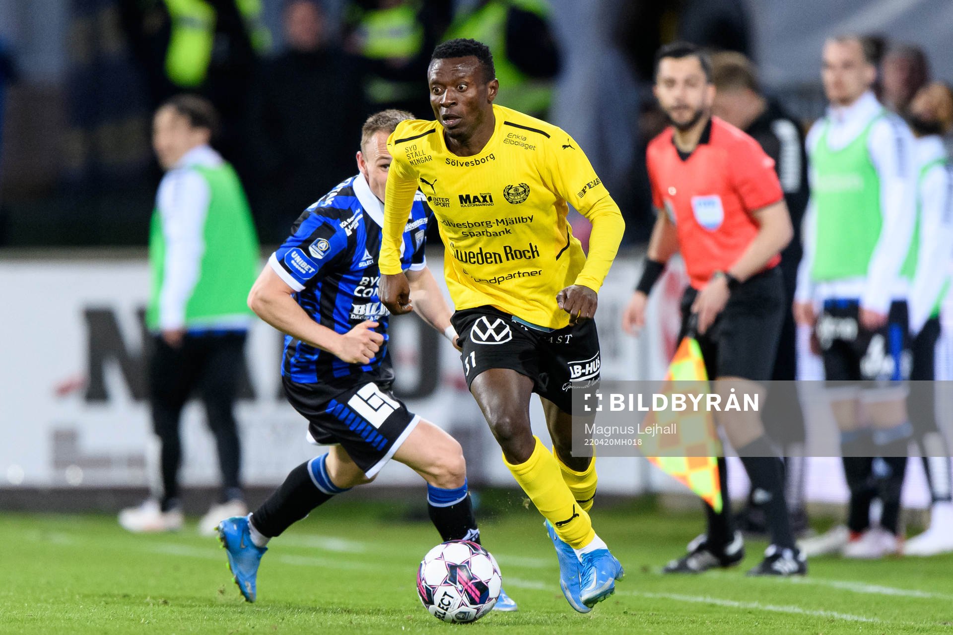 Mjällbys Silas Nwankwo