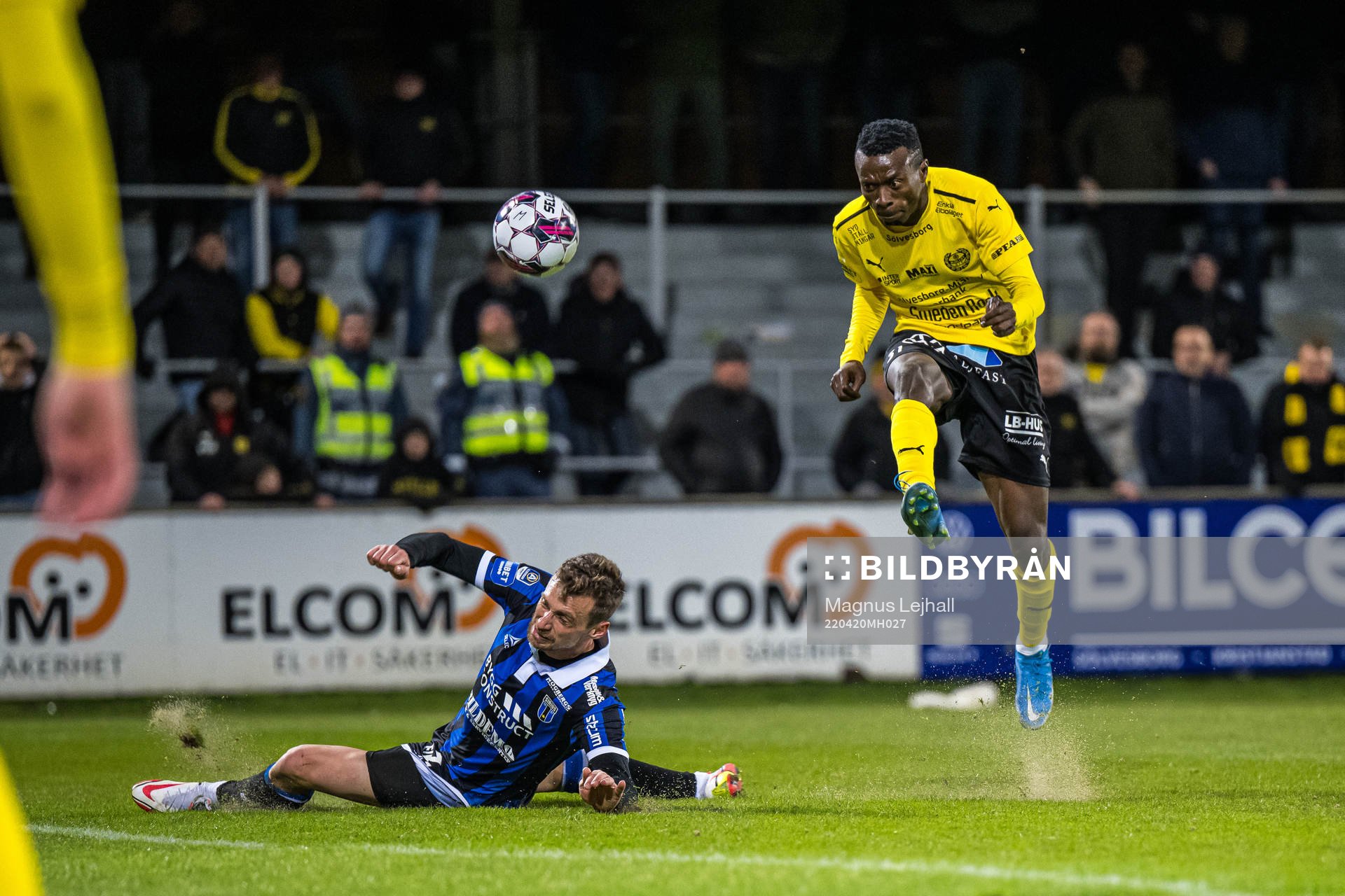 Mjällbys Silas Nwankwo och Sirius Filip Rogic