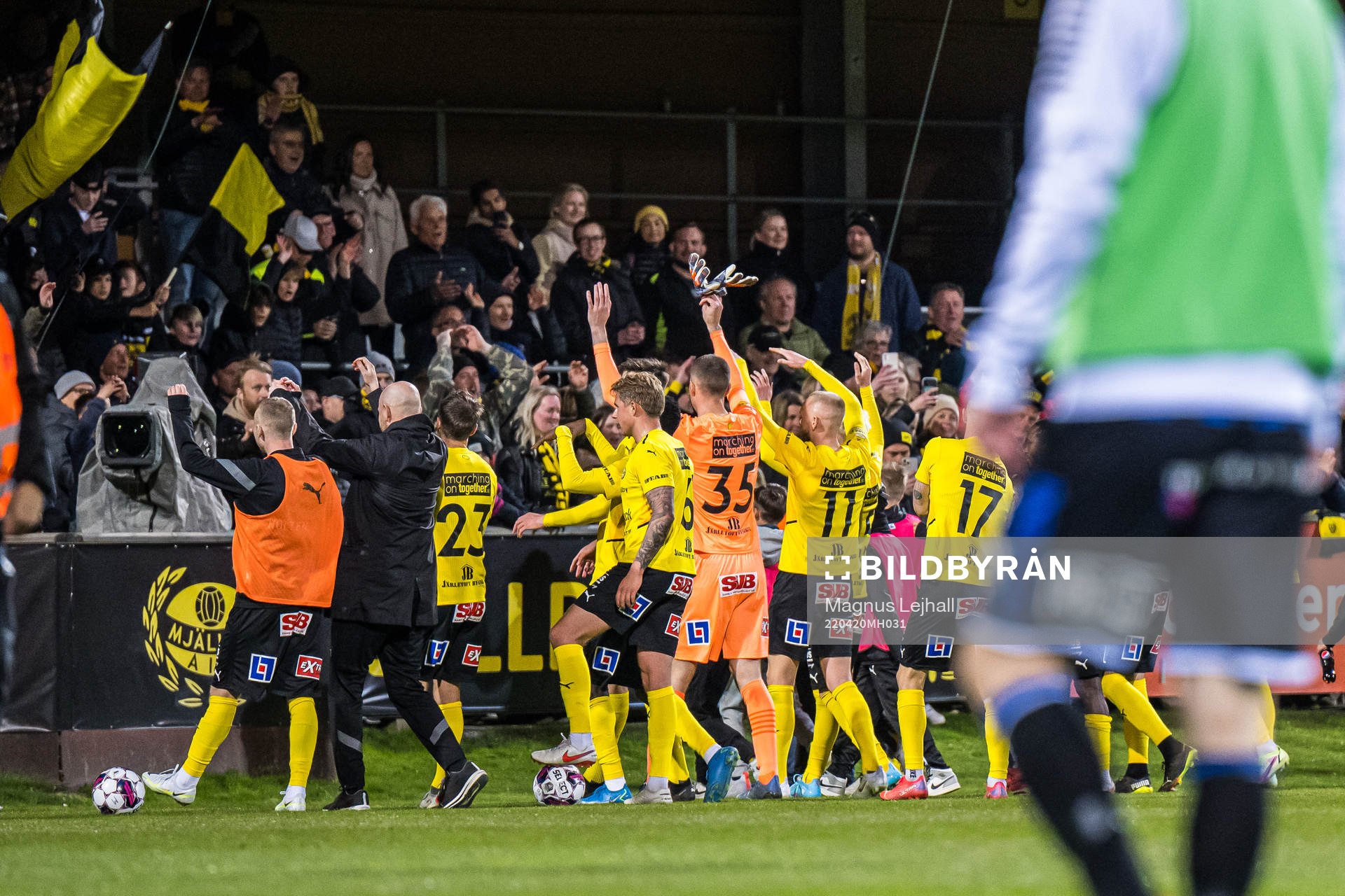 Mjällby jublar