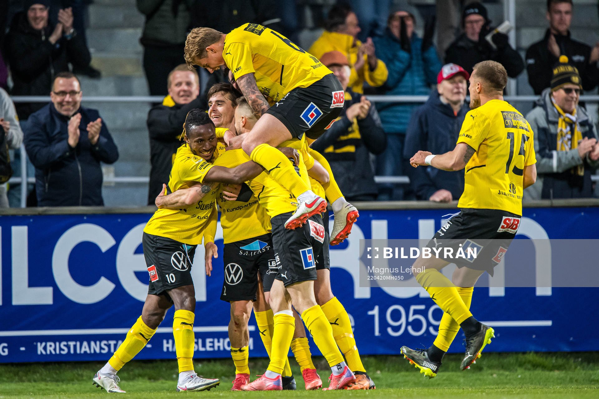 Mjällby jublar
