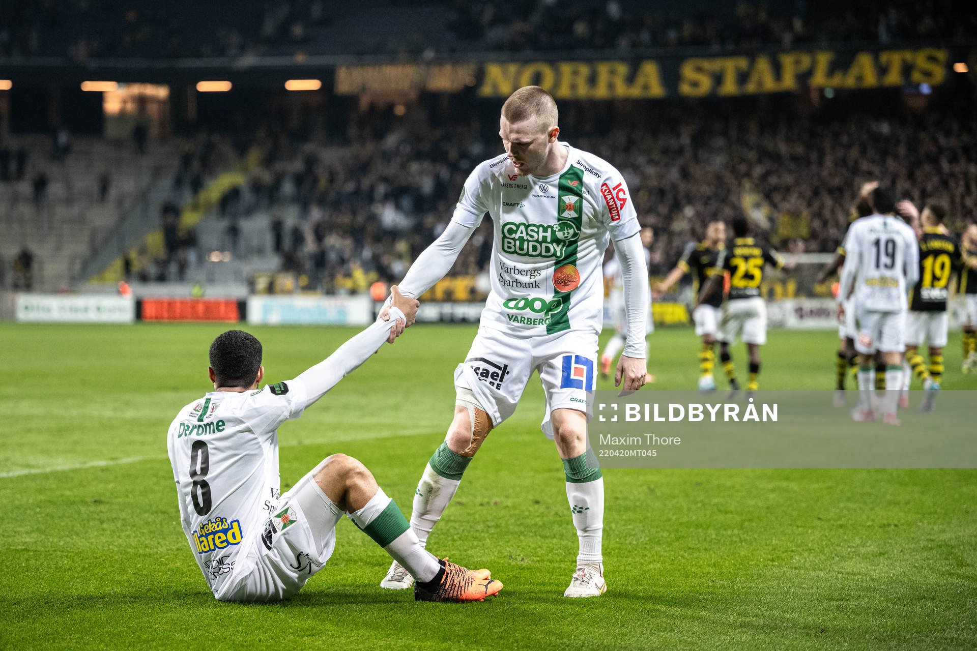 Varbergs Luke Le Roux deppar
