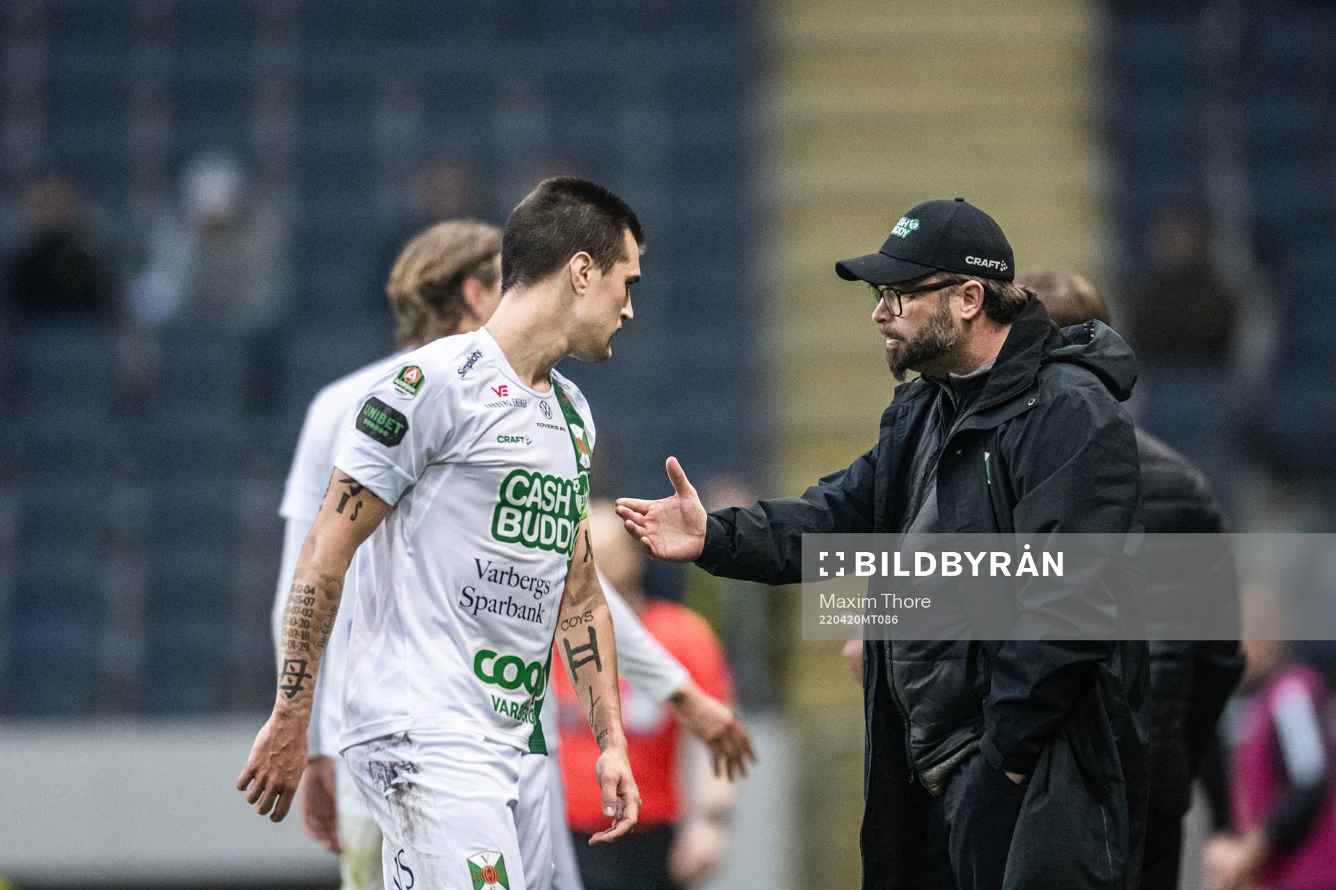 Varbergs tränare Joakim Persson