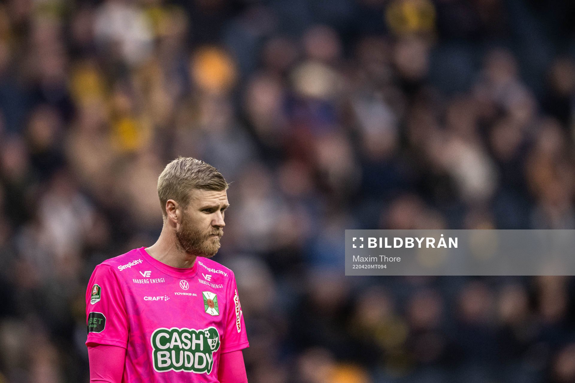Varbergs målvakt Fredrik Andersson