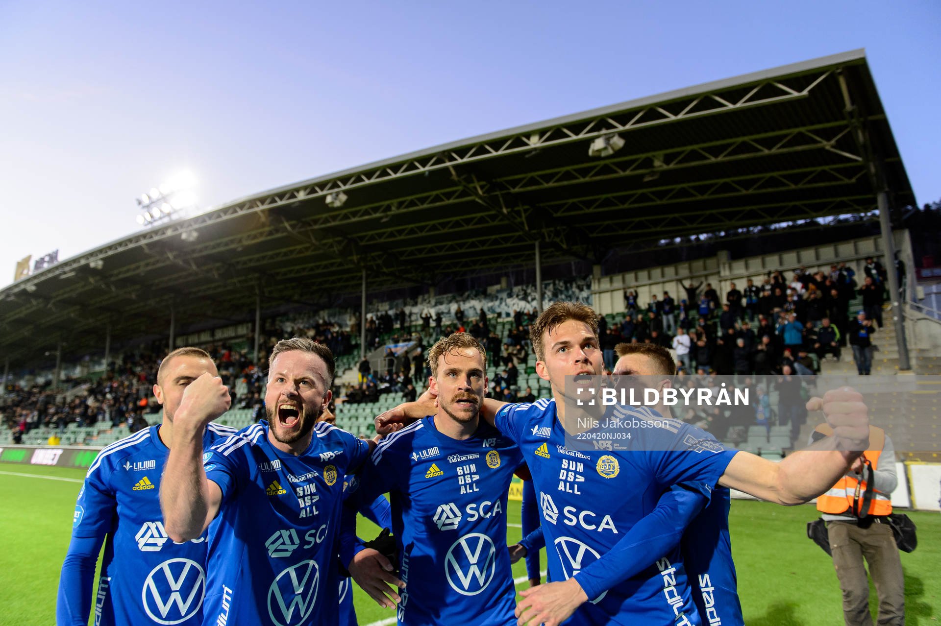 Sundsvalls Robert Lundström, Pontus Engblom och Anton