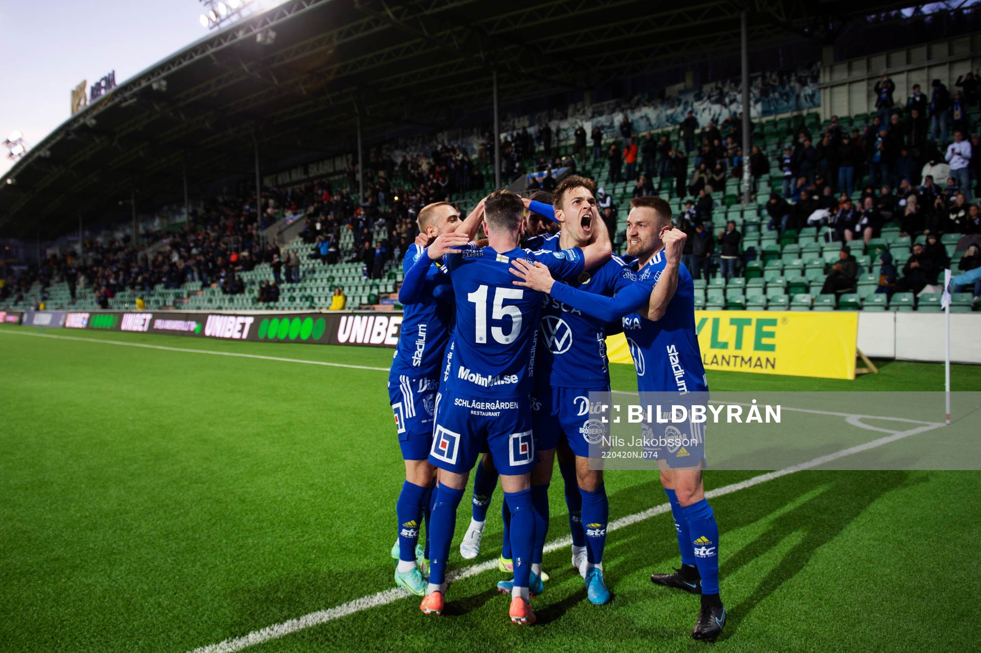 Sundsvalls Robert Lundström, Anton Eriksson och Rasmus