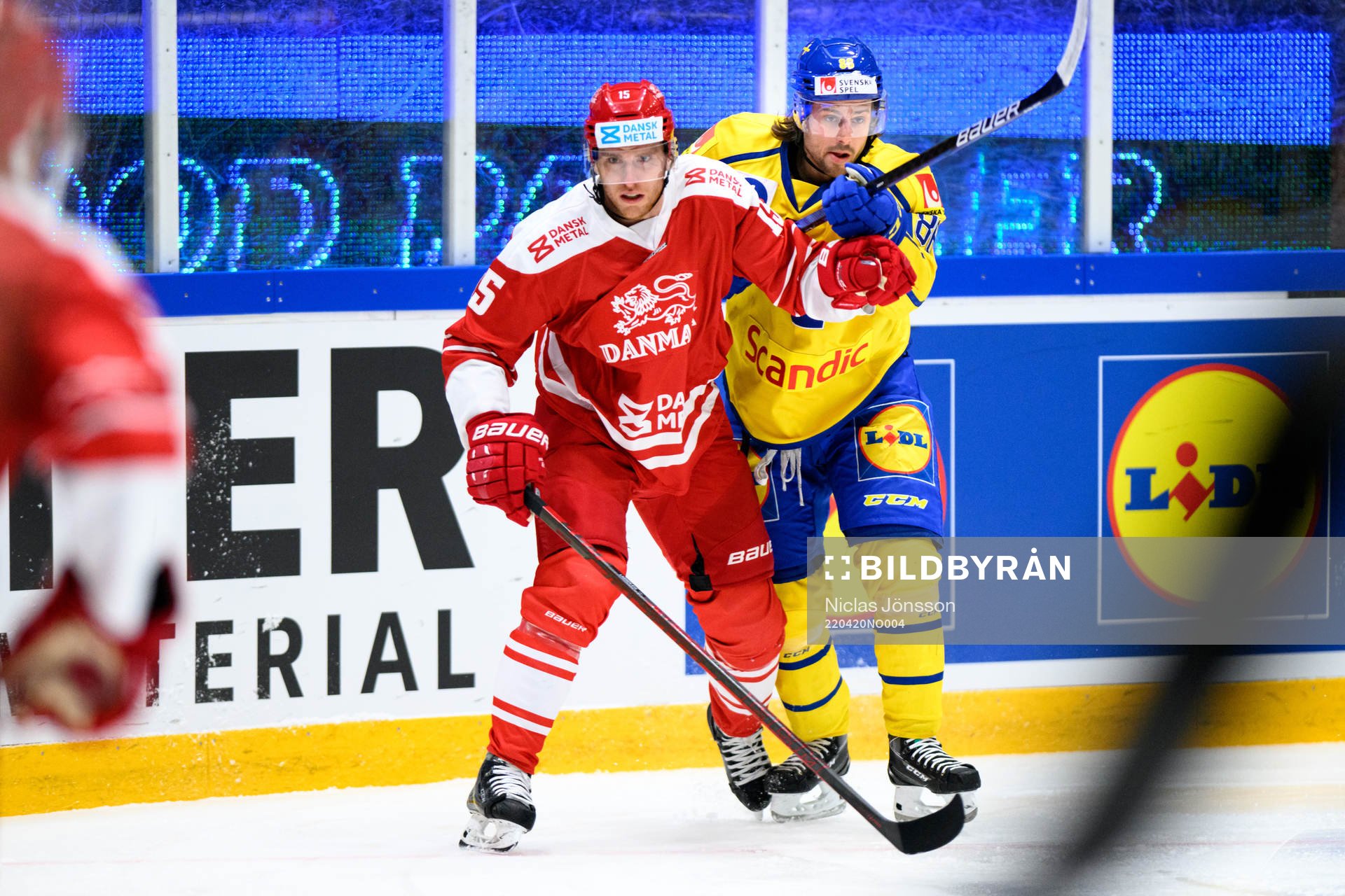 Matias Lassen of Denmark and Mathias Bromé of Sweden