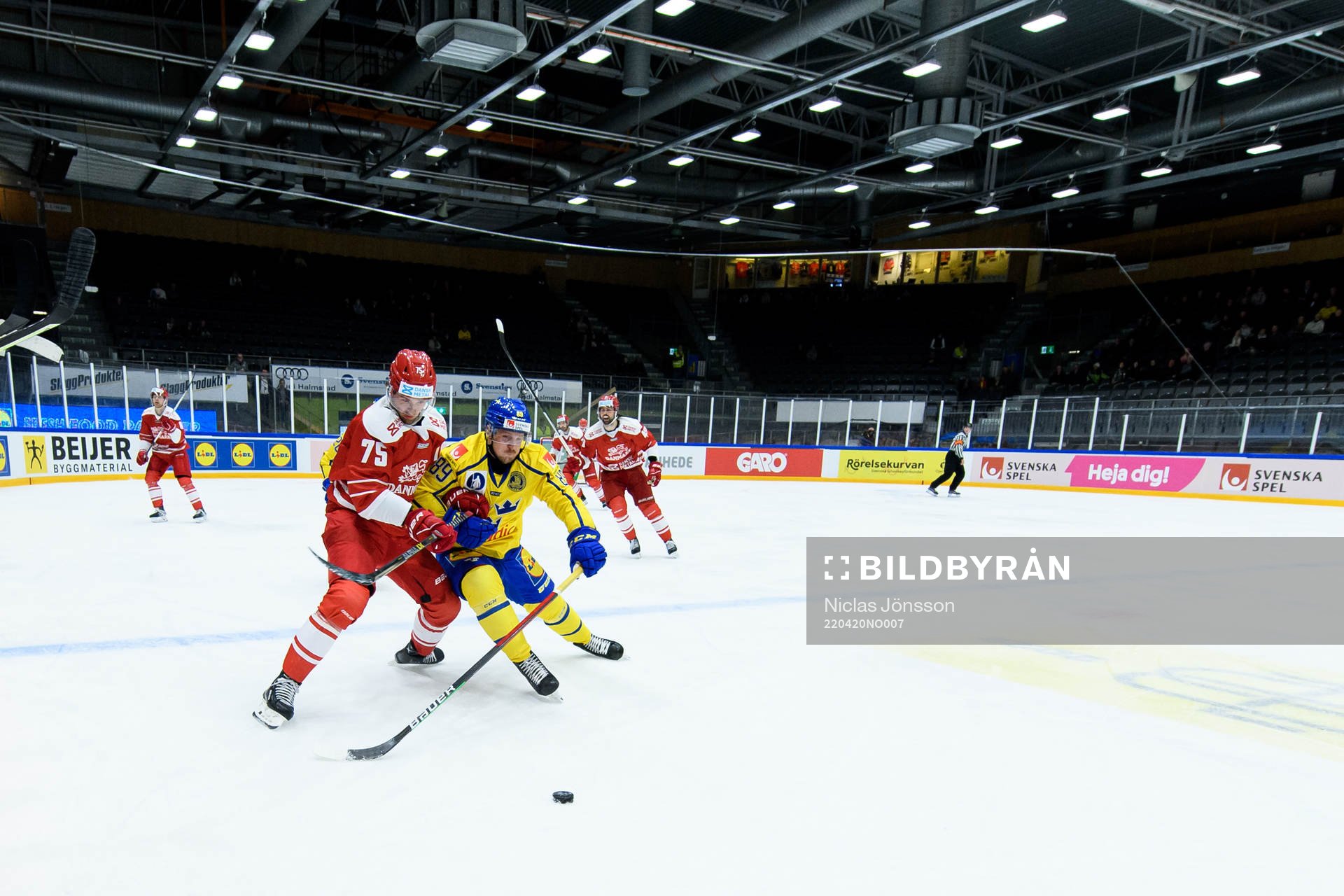 Mathias From of Denmark and Patrik Karlkvist of Sweden
