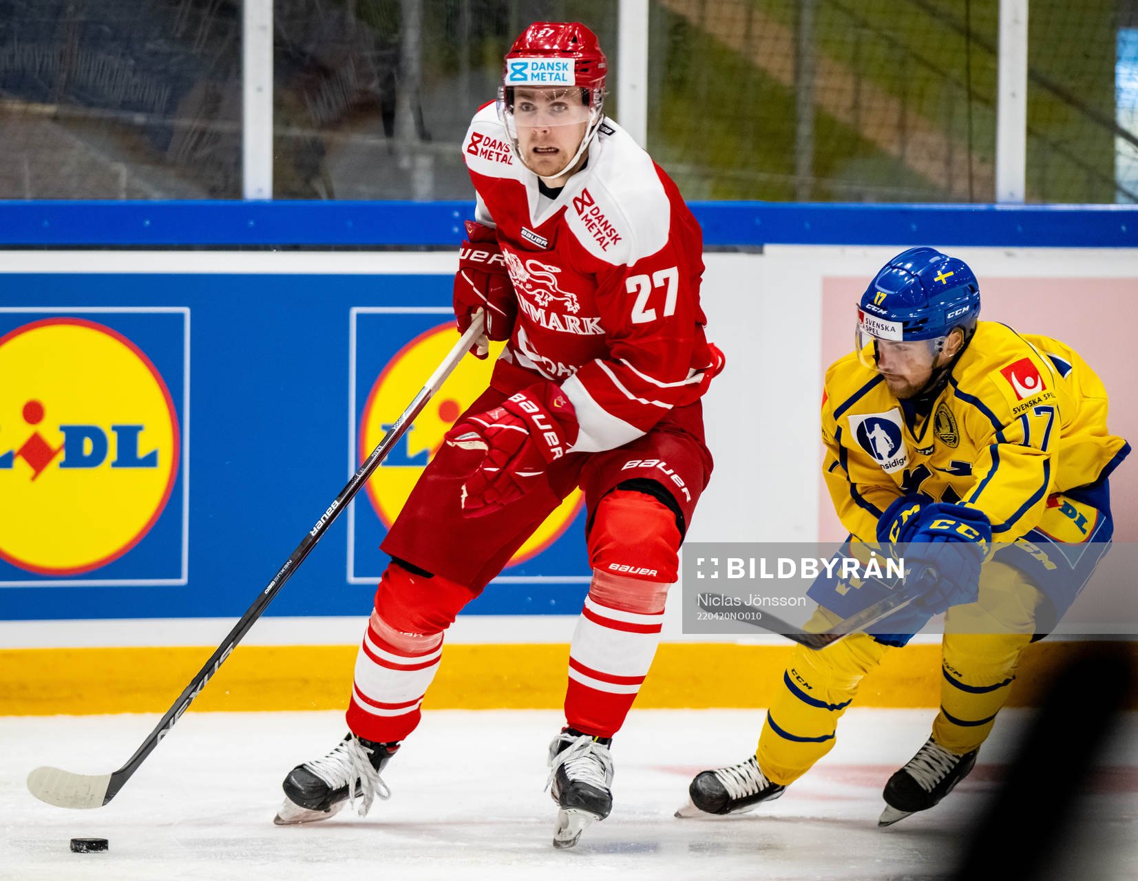 Nikolaj Krag-Christensen of Denmark and Oskar Lang of Sweden