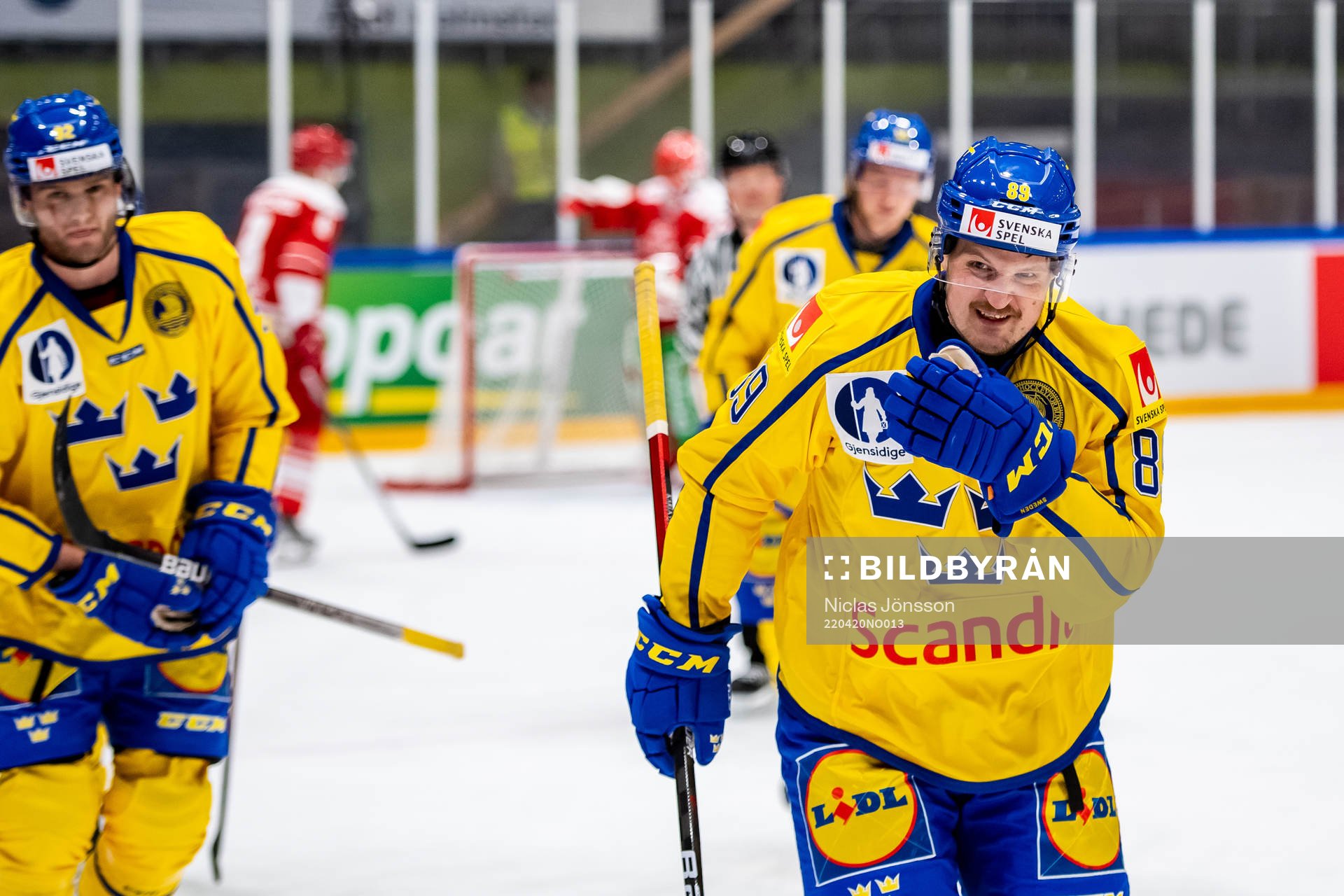 Patrik Karlkvist of Sweden celebrates