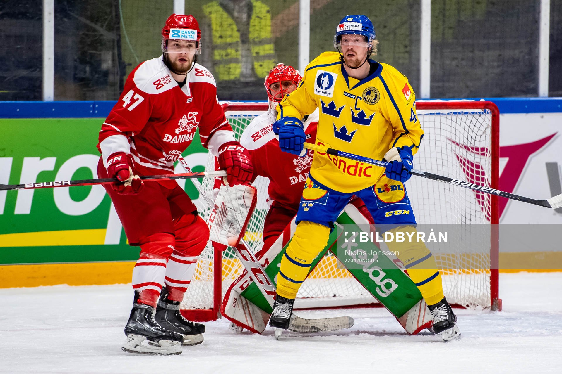 Oliver Larsen of Denmark and Joakim Nordström of Sweden