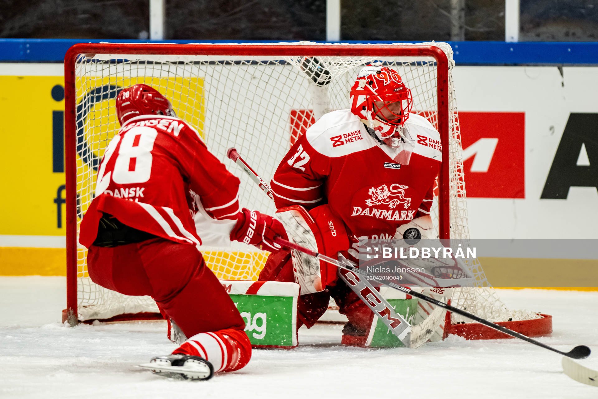 goalkeeper Sebastian Dahm of Denmark