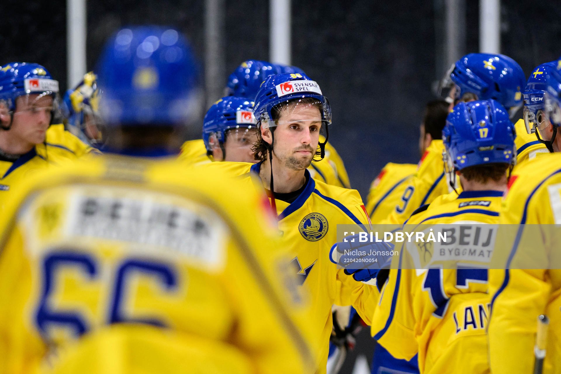 Mathias Bromé of Sweden celebrates