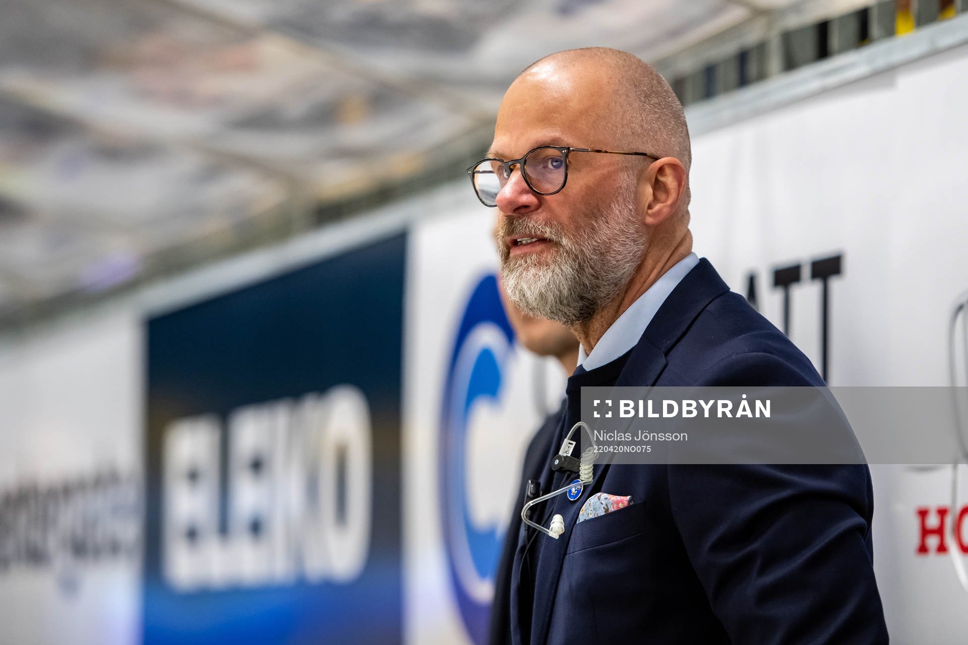 Assistant Coach Markus Åkerblom of Sweden