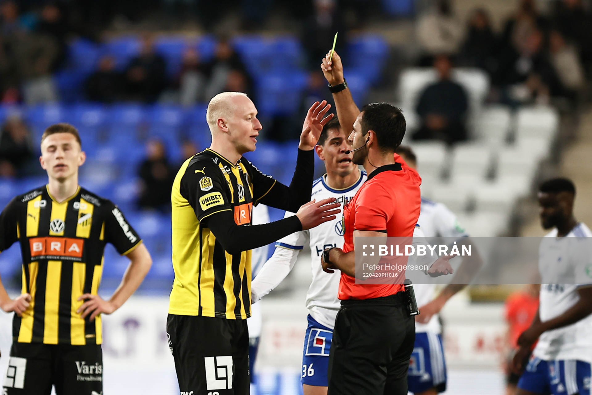 Häckens Valgeir Fridriksson och IFK Norrköpings Jean