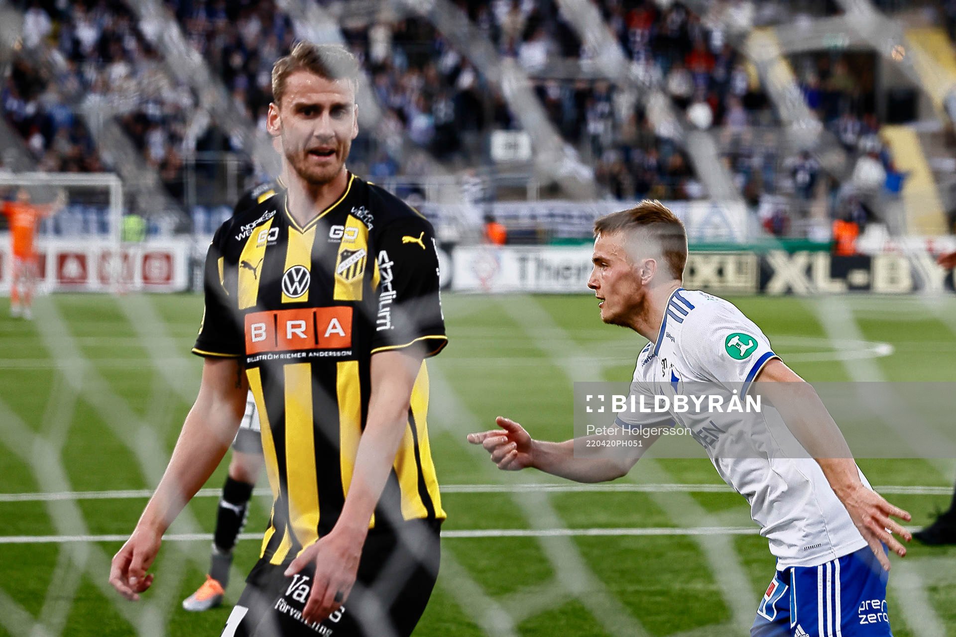 IFK Norrköpings Jacob Ortmark jublar