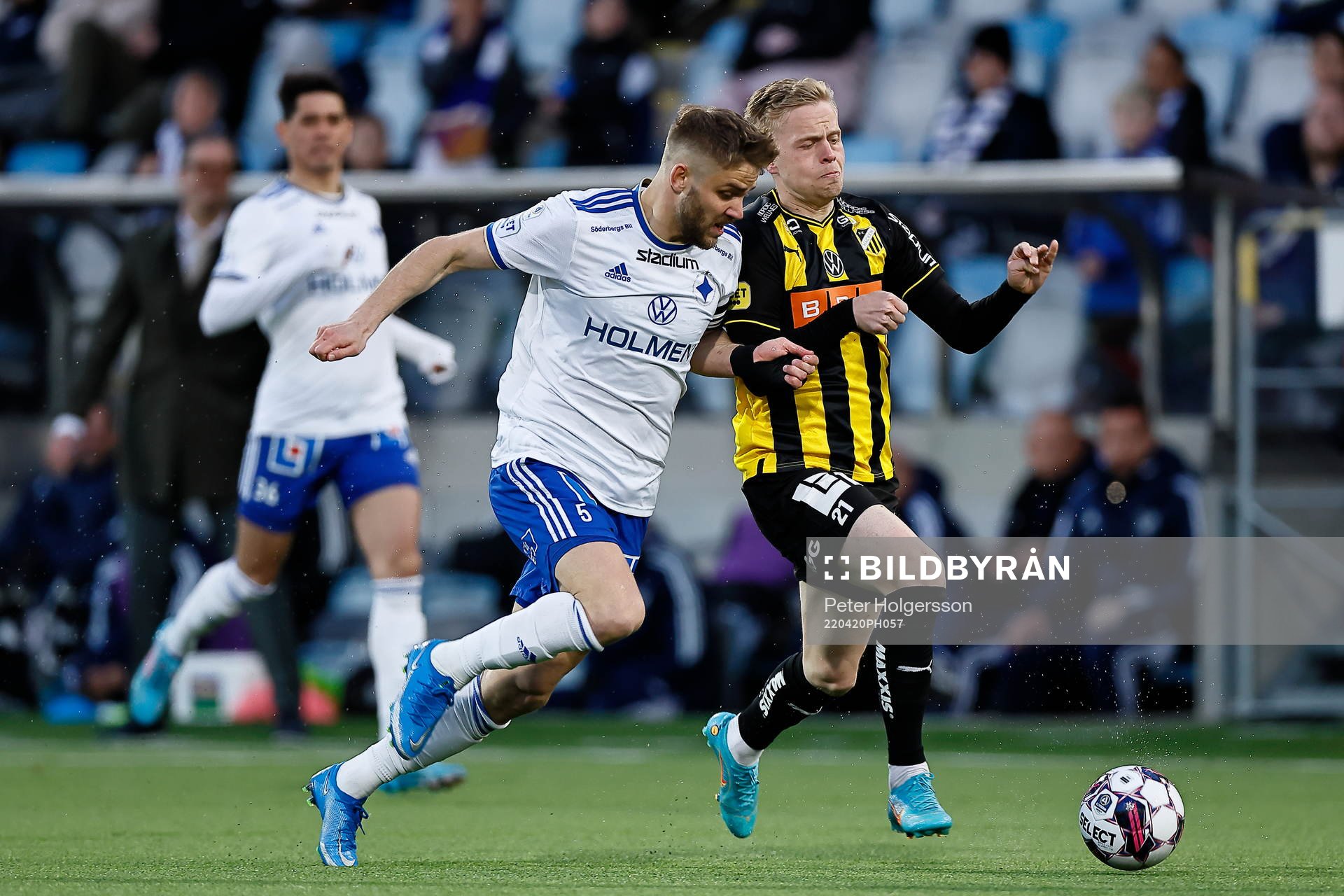 Häckens Tomas Totland och IFK Norrköpings Christoffer