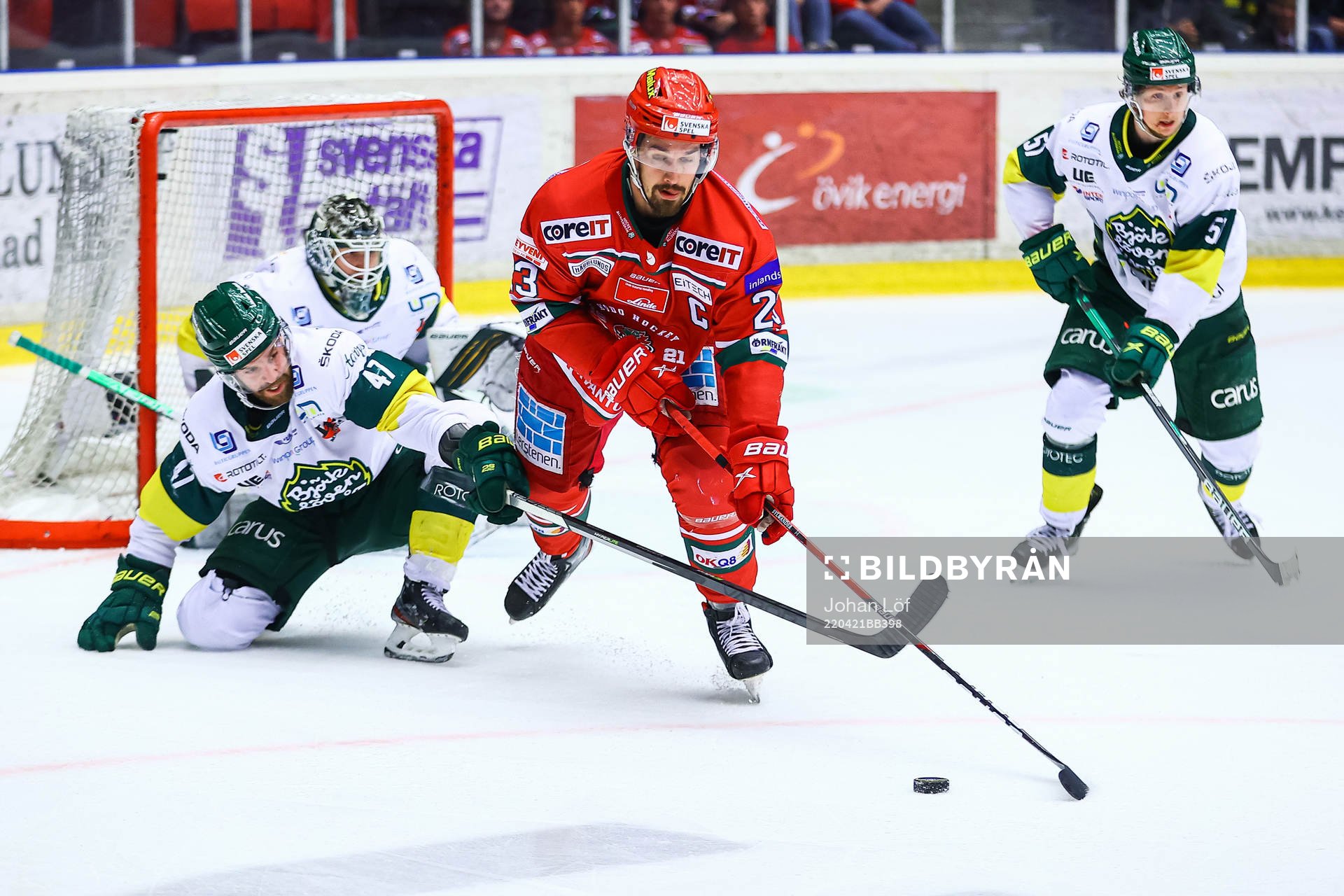 Björklövens Charles David Beaudoin och Modos Daniel