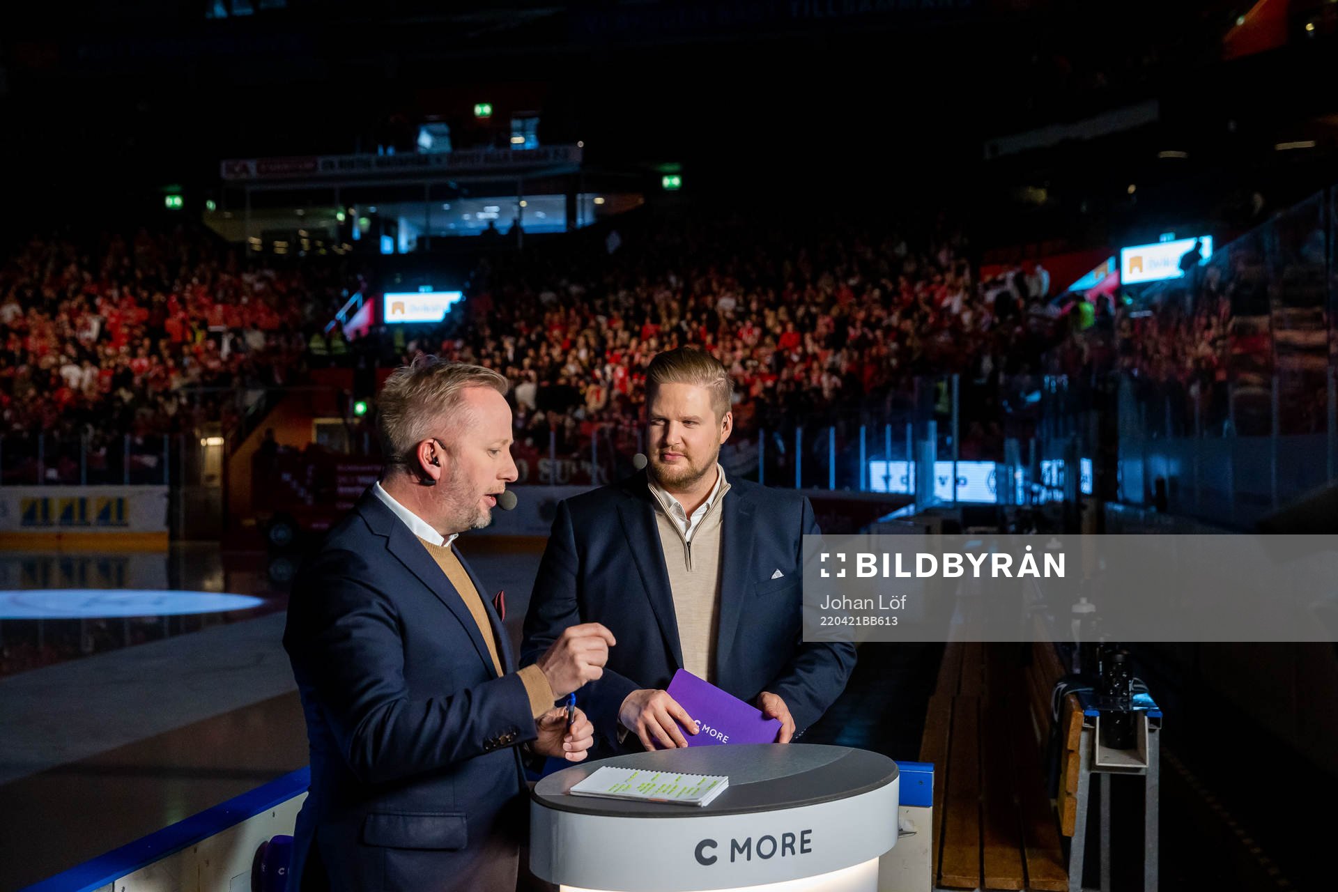 Cmores Fredrik Söderström och Lars Lindberg