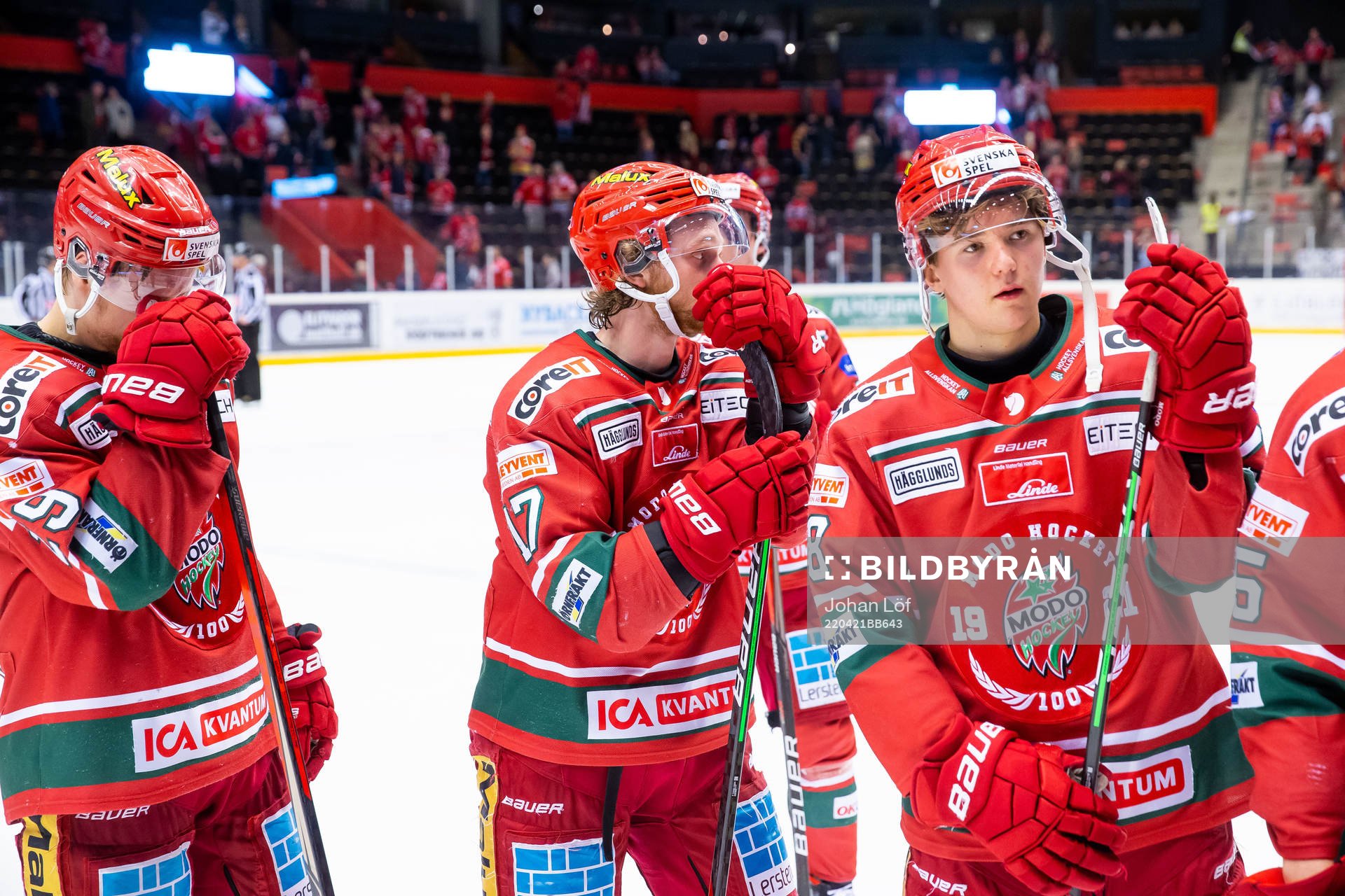Modos Mikkel Aagaard Riley Woods och Karl Umegård
