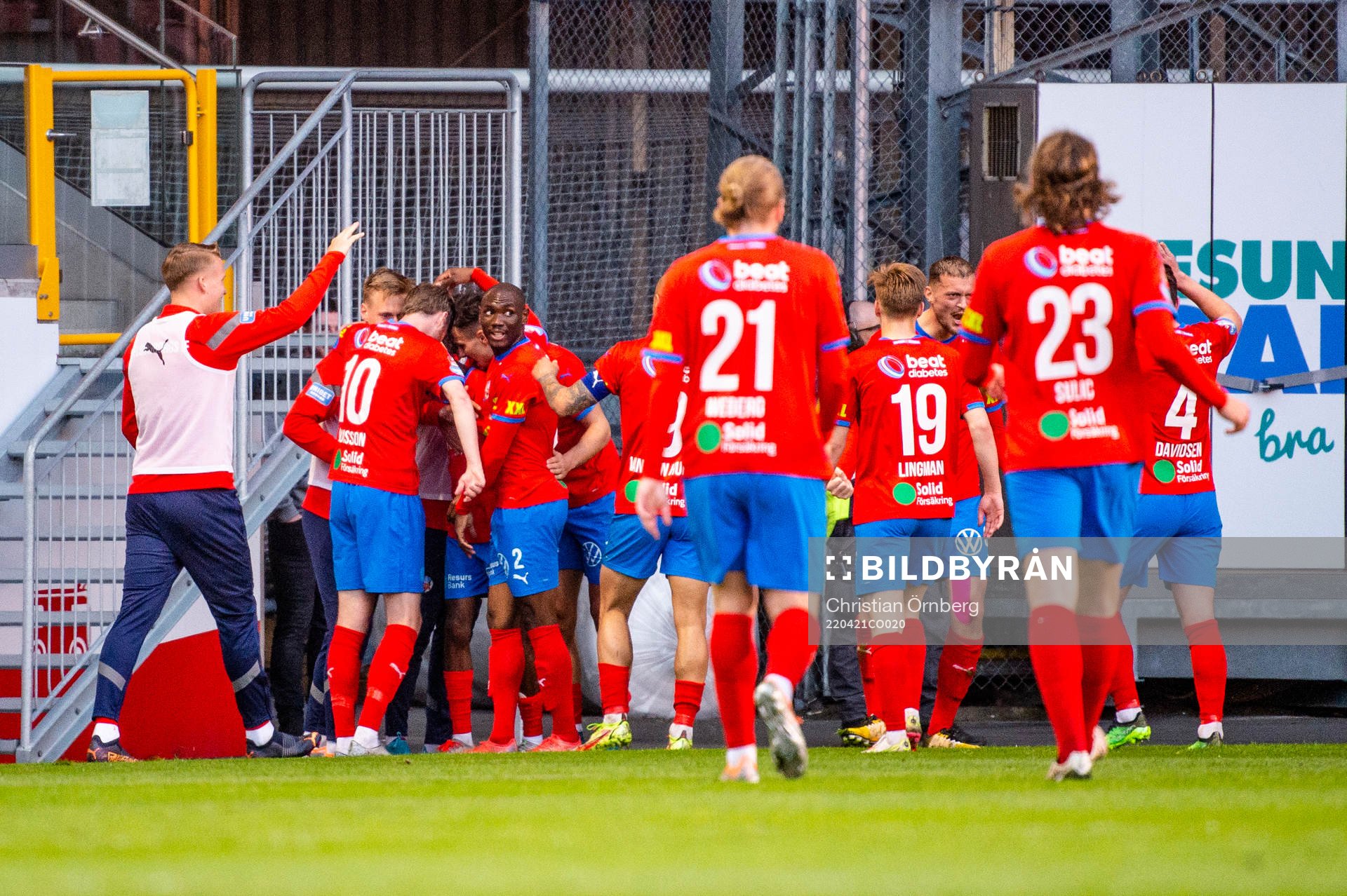 Jubel i Helsingborg