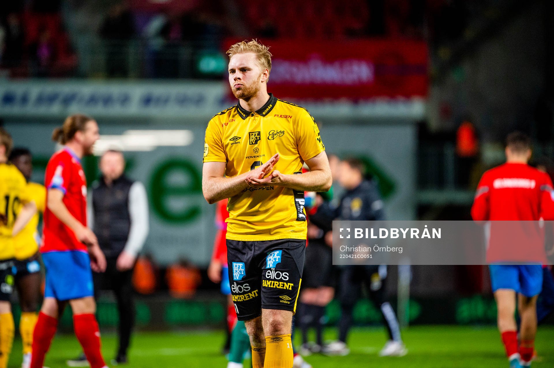 Elfsborgs Sveinn Gudjohnsen deppar