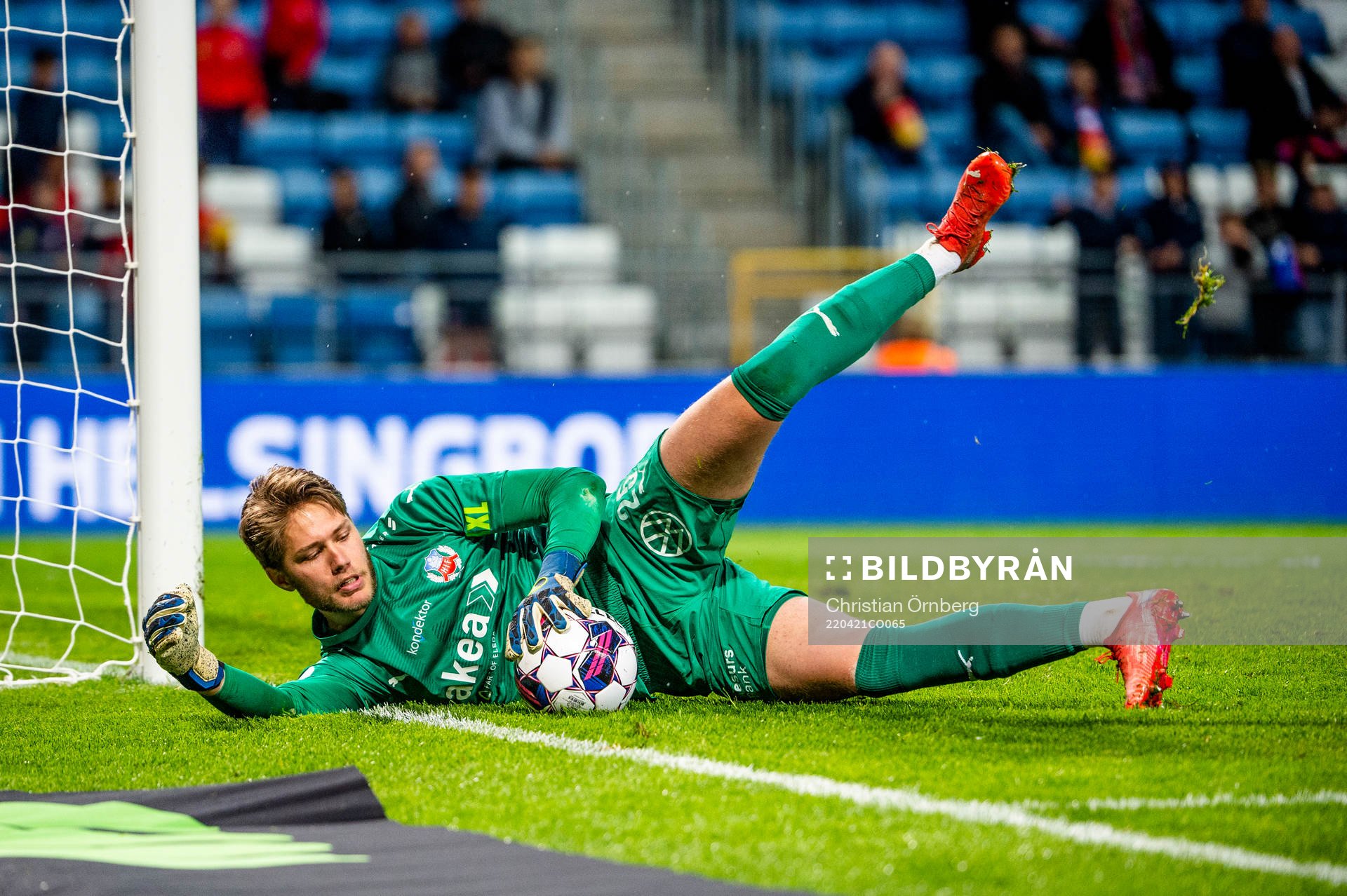 Helsingborgs målvakt Kalle Joelsson