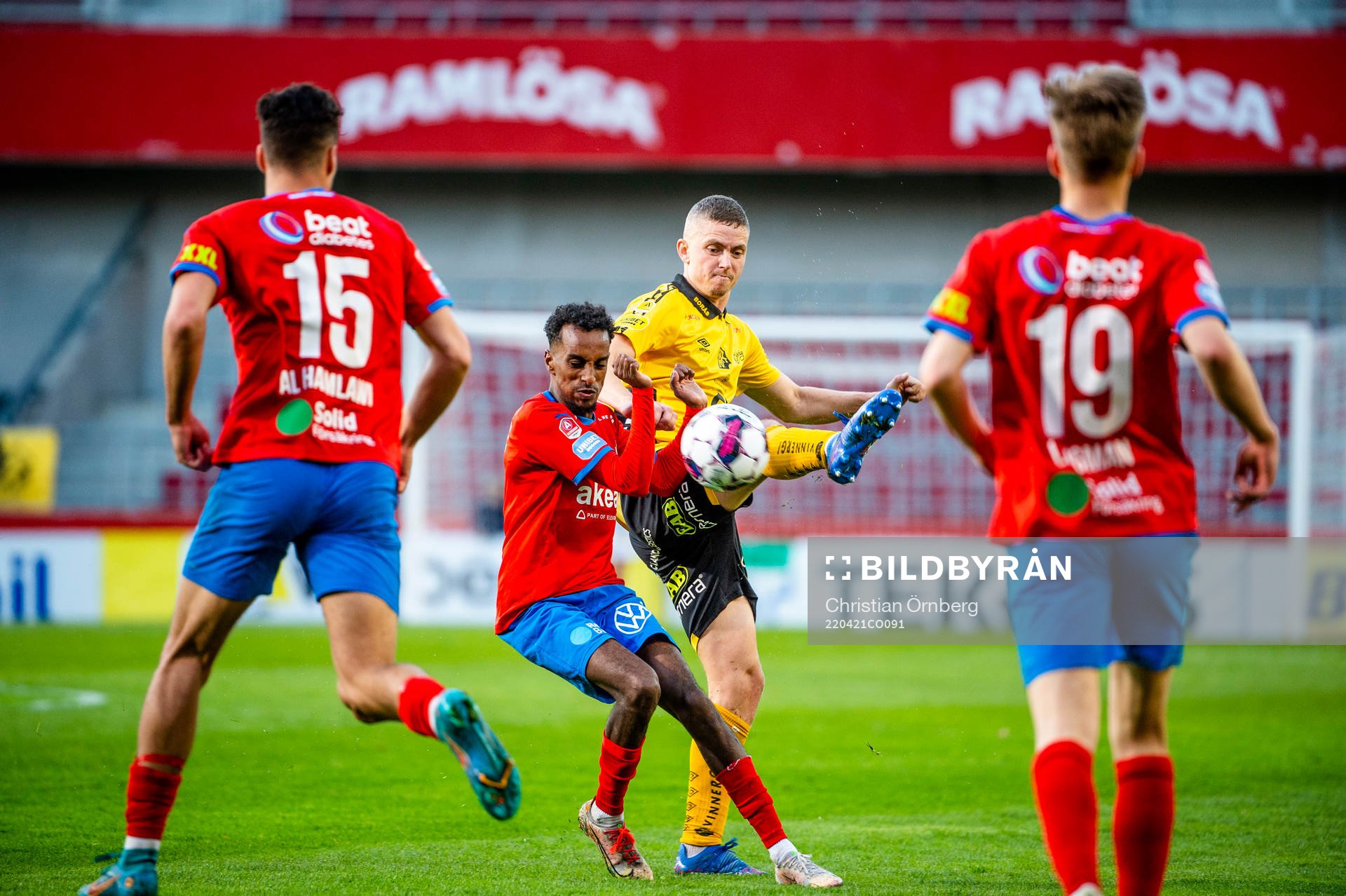 Helsingborgs Taha Ali mot Elfsborgs Jacob Ondrejka