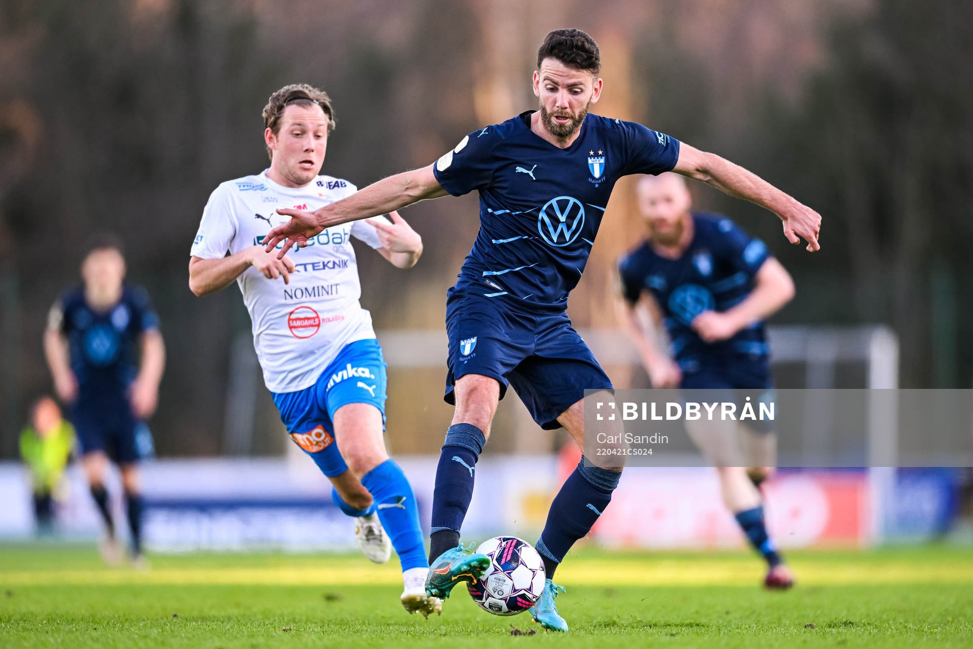 Värnamos William Kenndal och Malmö FFs Erdal Rakip
