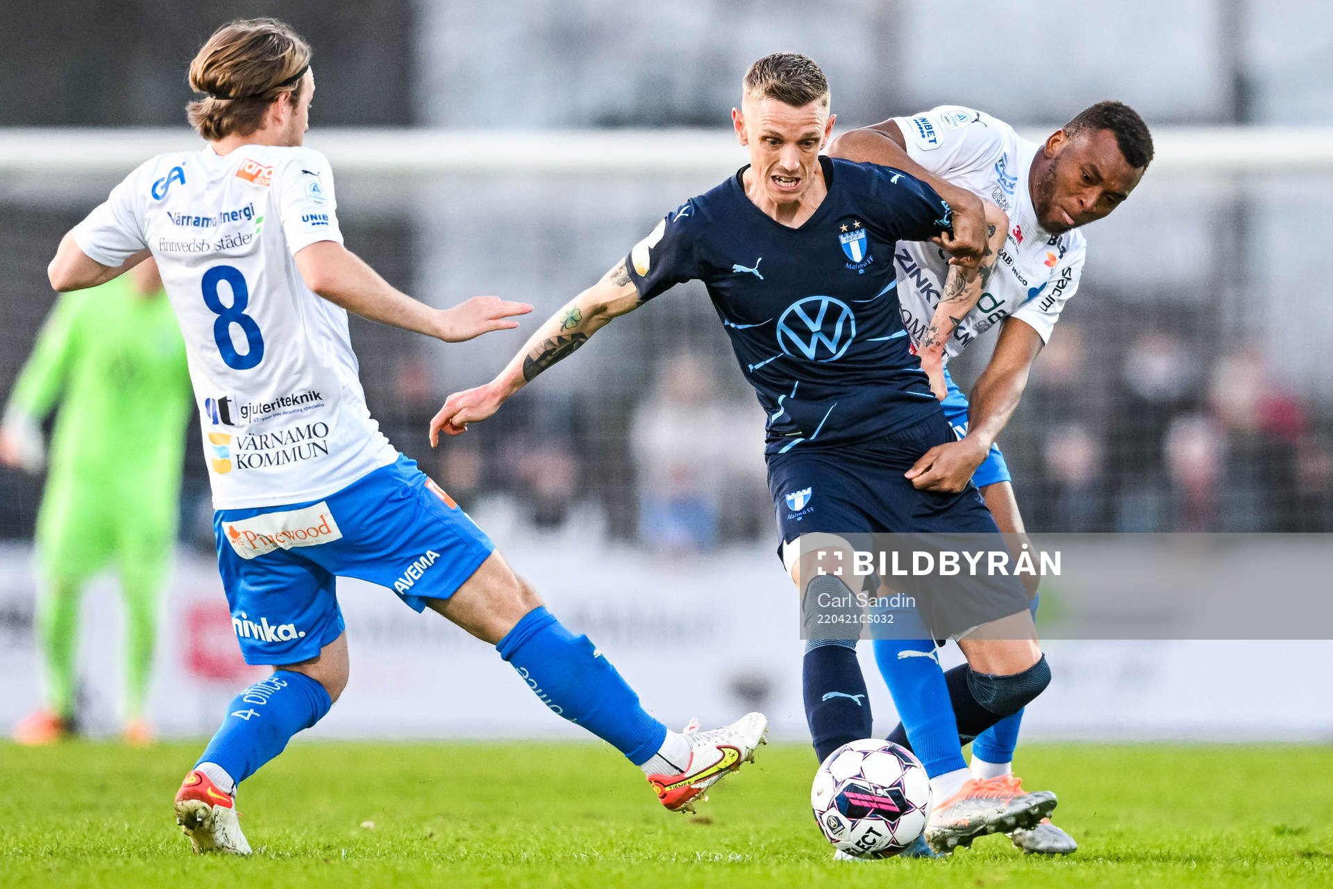 Värnamos William Kenndal och Abdussalam Magashy