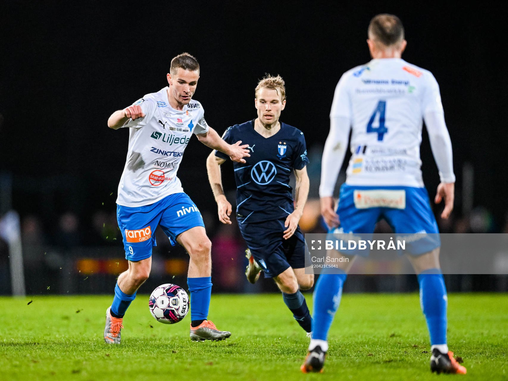 Värnamos Oscar Johansson och Malmö FFs Oscar Lewicki